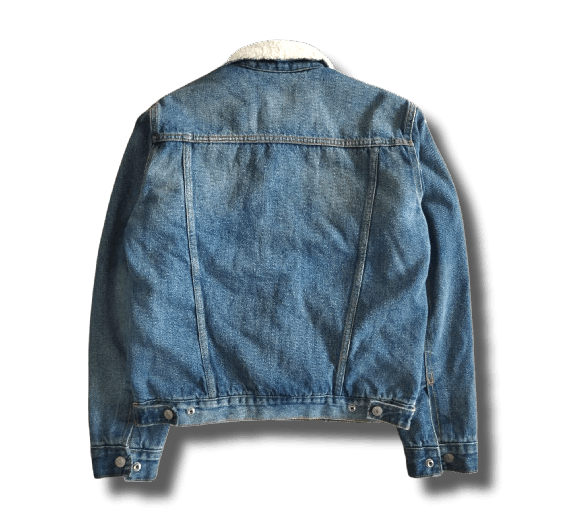 Gap Vintage GAP Sherpa Lining Denim Jacket Size US XS / EU 42 / 0 - 4 Thumbnail