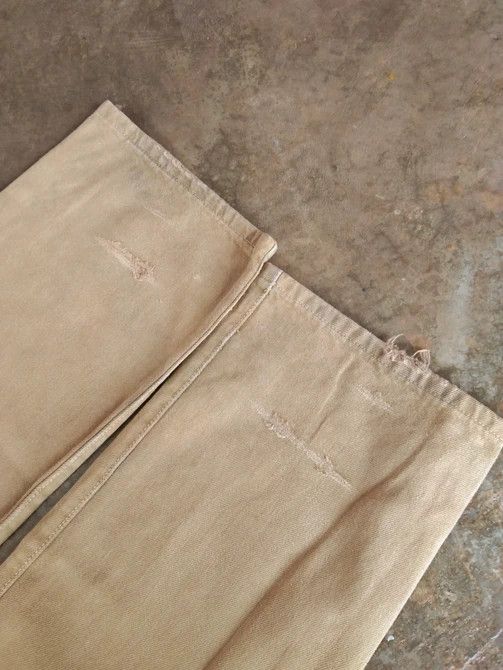 Levi's Vintage Levi's 501 Brown Straight Leg Jeans 33x30 Size US 33 - 6 Thumbnail