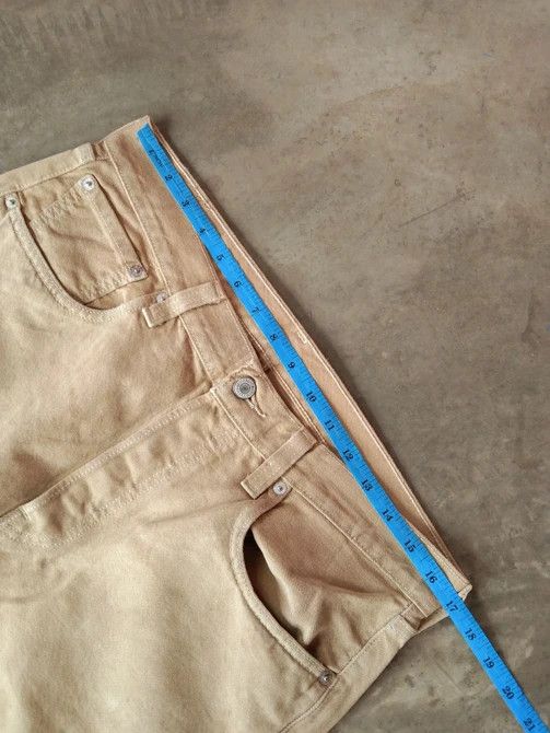 Levi's Vintage Levi's 501 Brown Straight Leg Jeans 33x30 Size US 33 - 10 Thumbnail