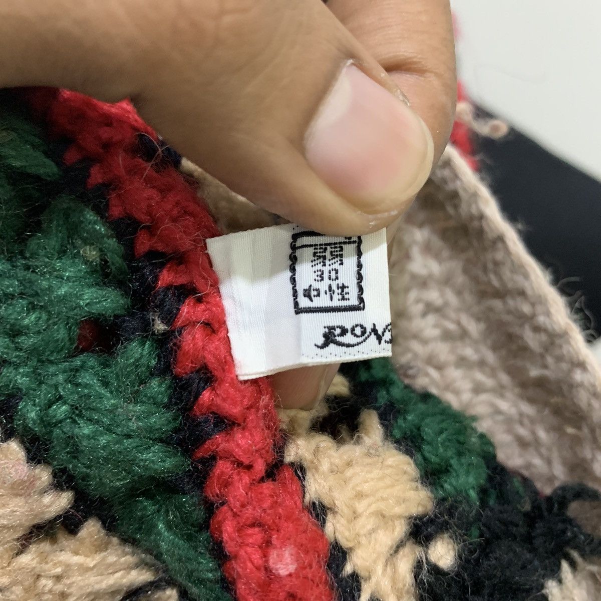 Designer × Eleven Paris ELEVEN DELUXE RONFFINE Wide Neck Stripe Colour Knit Sweater Size US M / EU 48-50 / 2 - 18 Thumbnail