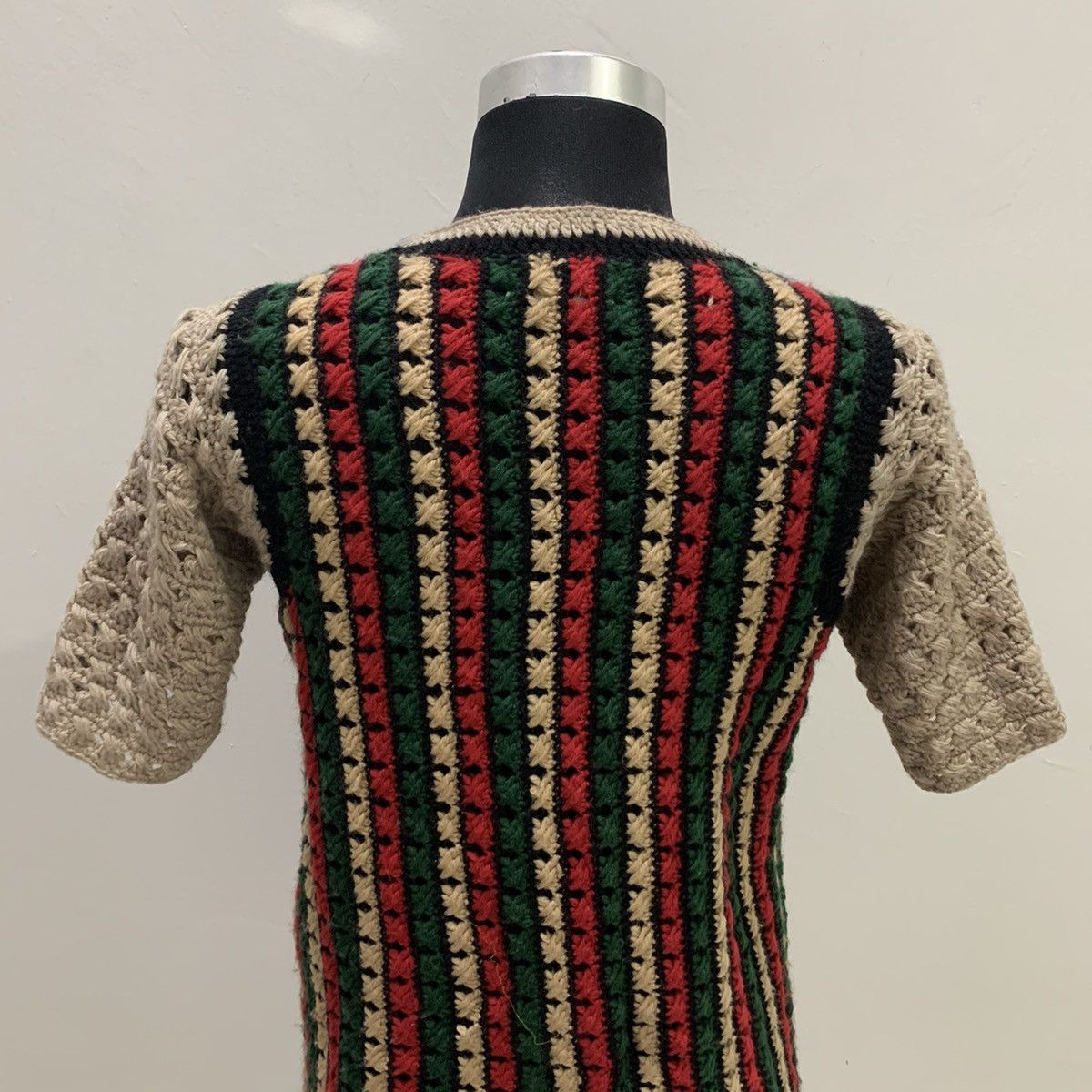 Designer × Eleven Paris ELEVEN DELUXE RONFFINE Wide Neck Stripe Colour Knit Sweater Size US M / EU 48-50 / 2 - 15 Thumbnail