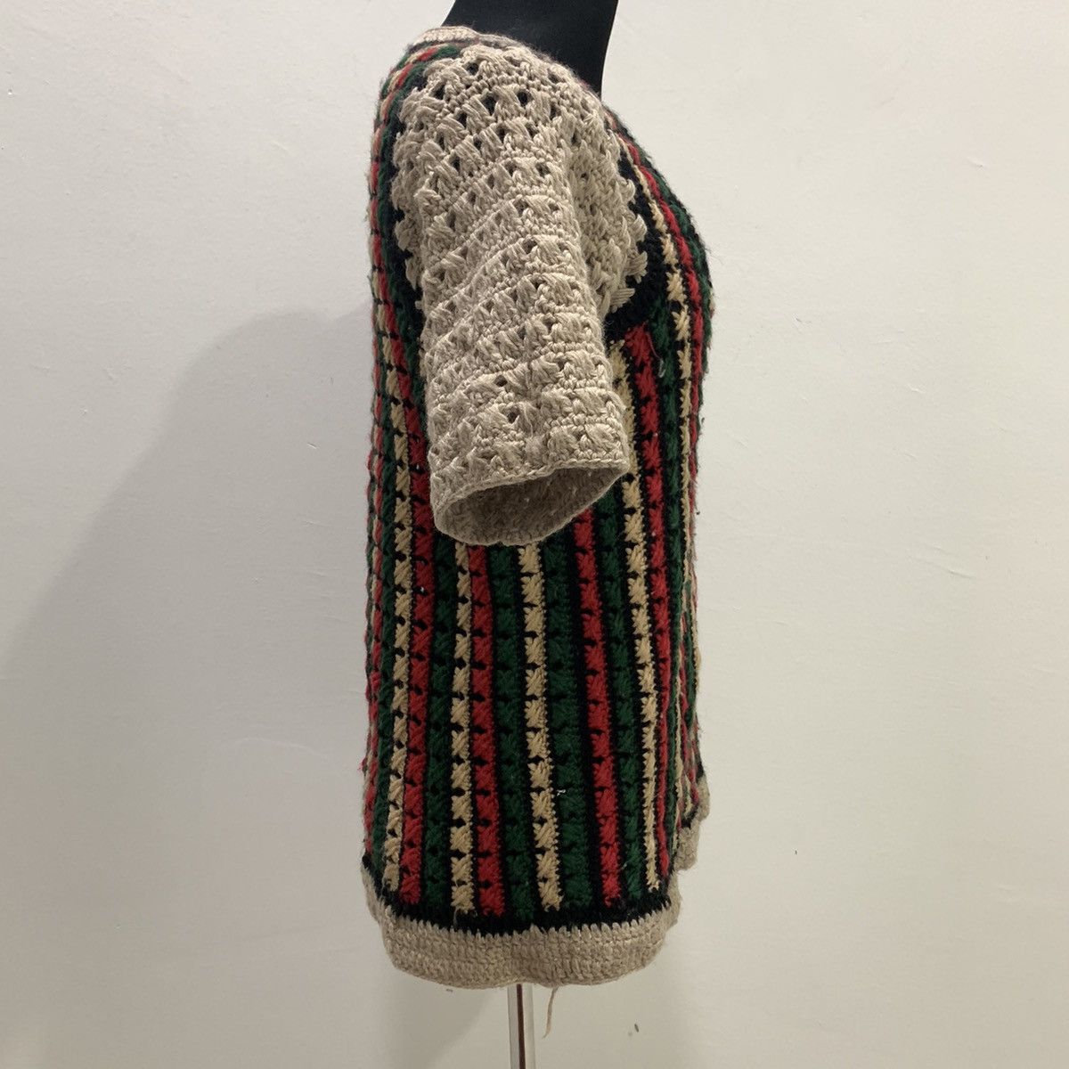 Designer × Eleven Paris ELEVEN DELUXE RONFFINE Wide Neck Stripe Colour Knit Sweater Size US M / EU 48-50 / 2 - 12 Thumbnail