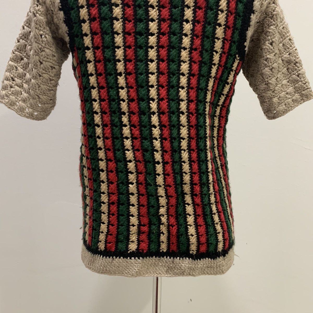 Designer × Eleven Paris ELEVEN DELUXE RONFFINE Wide Neck Stripe Colour Knit Sweater Size US M / EU 48-50 / 2 - 16 Thumbnail