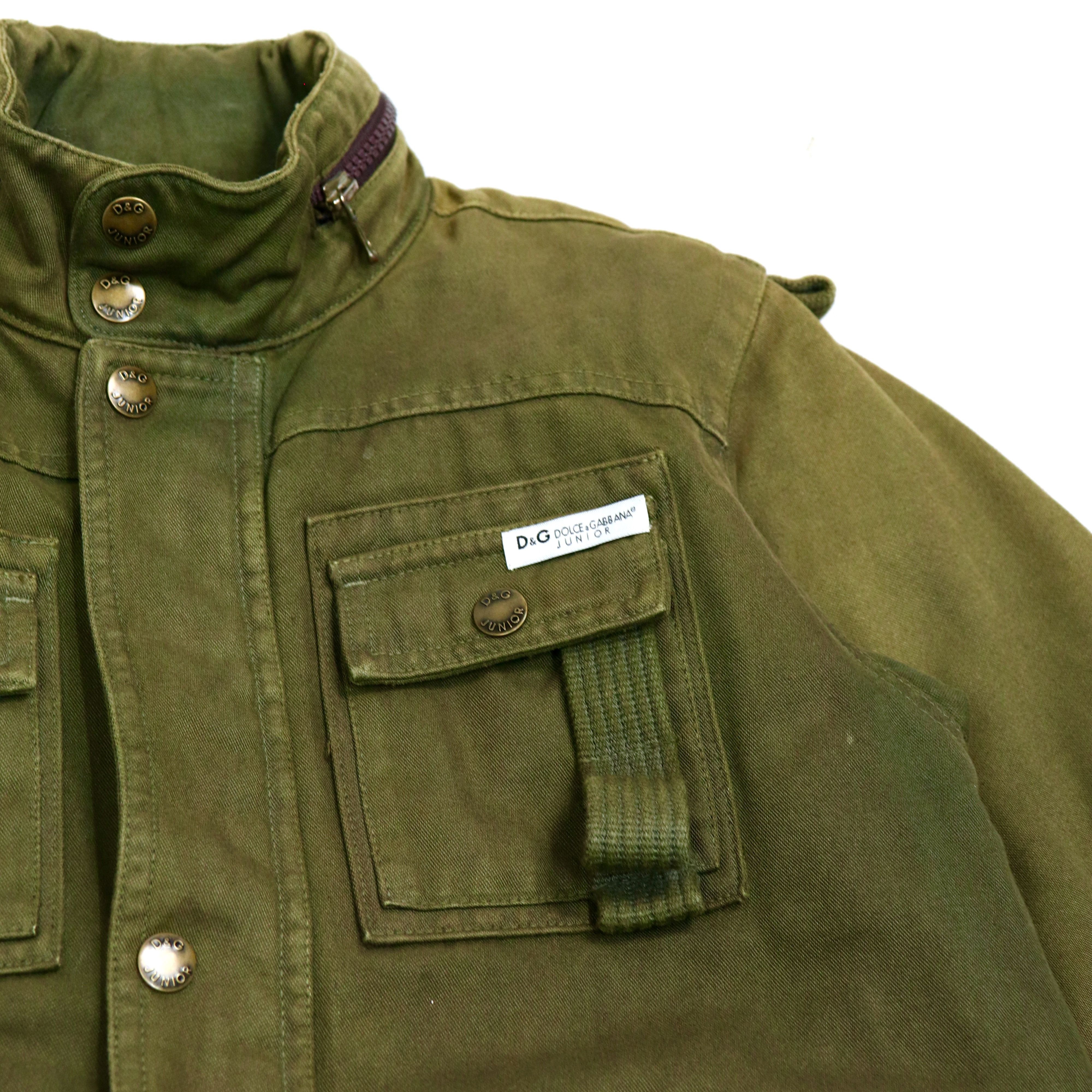 Dolce & Gabbana D&G Rocky Mountain Multipocket Forest Jacket Size XXS / US 00 / IT 34 - 3 Thumbnail