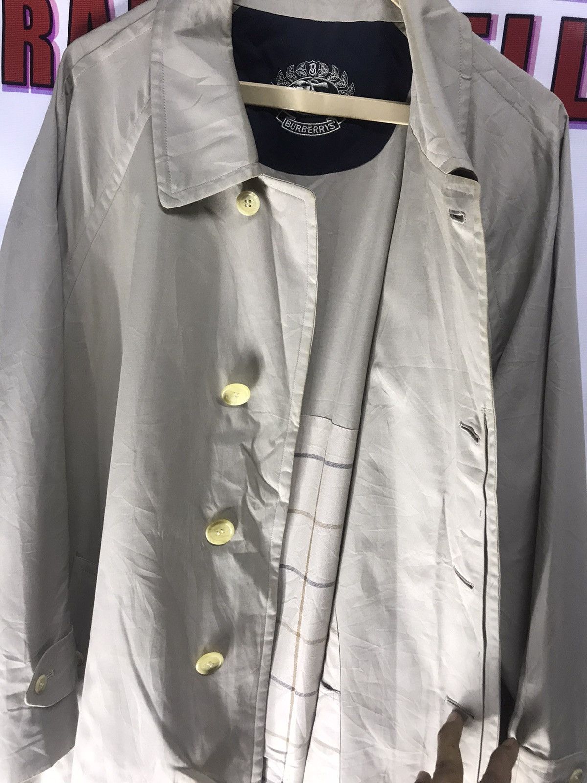 Burberry × Other × Vintage Vintage Burberry long coat Size US L / EU 52-54 / 3 - 6 Thumbnail