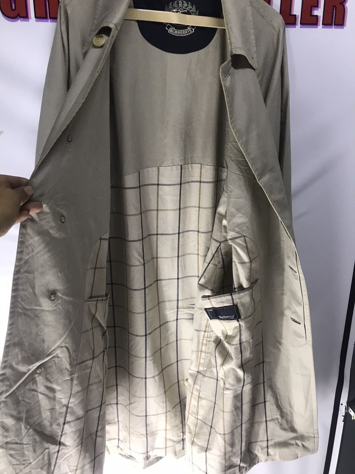 Burberry × Other × Vintage Vintage Burberry long coat Size US L / EU 52-54 / 3 - 5 Thumbnail