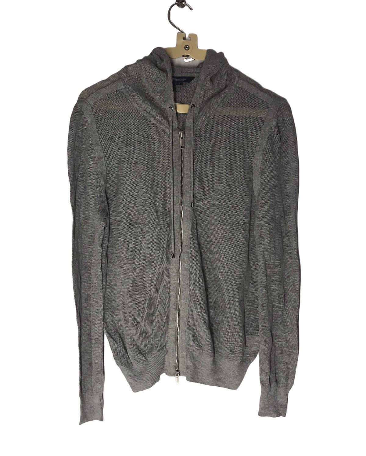Burberry Burberry London knitwear hoodie zipper Size US M / EU 48-50 / 2 - 1 Thumbnail