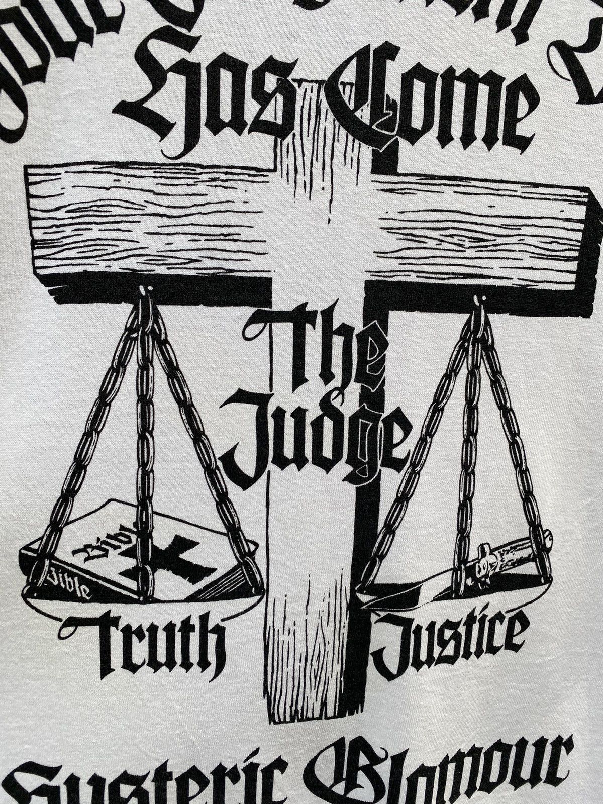 Hysteric Glamour Vintage 90’s Hysteric Glamour “The Judgement Day” T-Cross Size US L / EU 52-54 / 3 - 13 Thumbnail