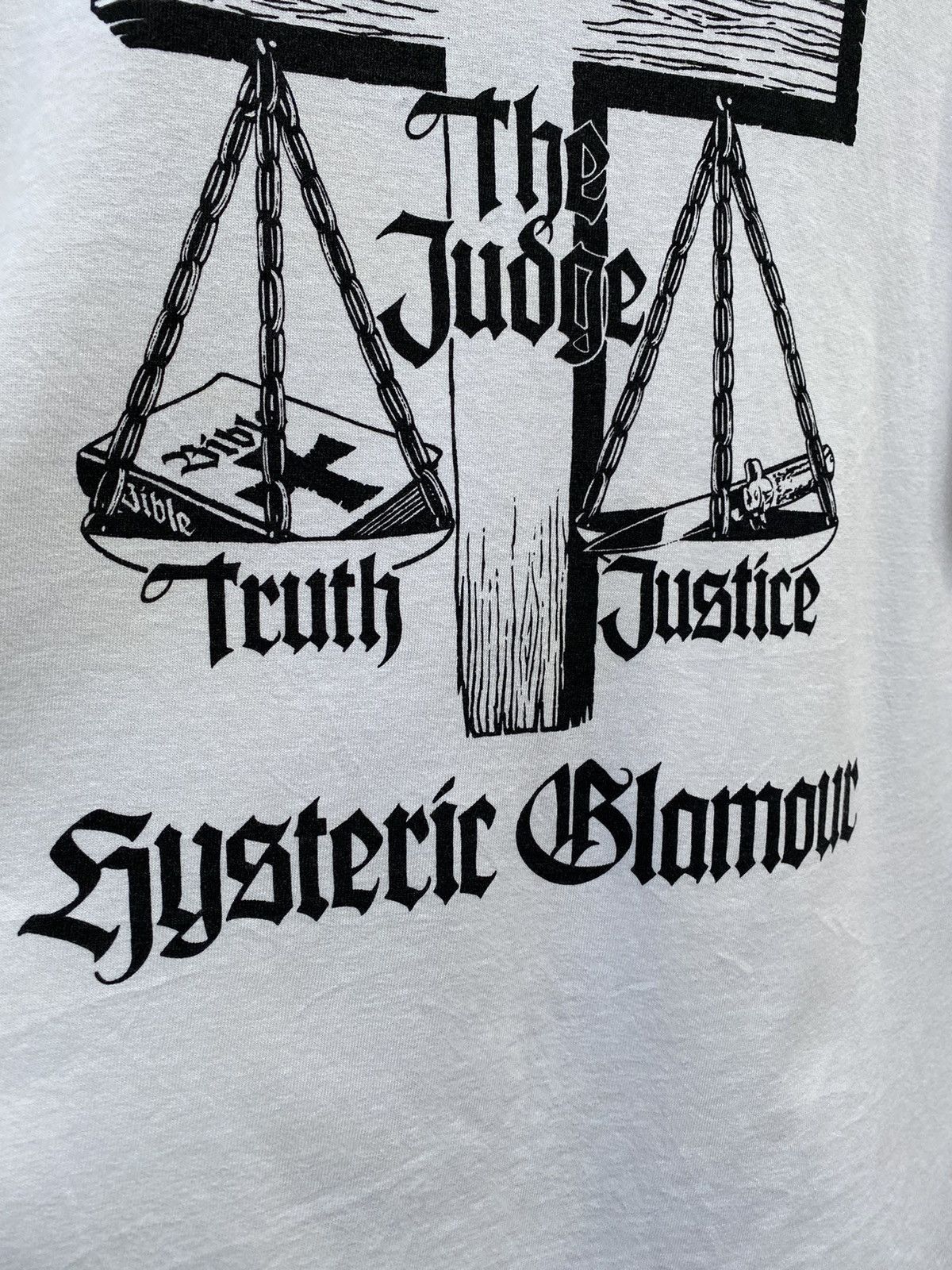 Hysteric Glamour Vintage 90’s Hysteric Glamour “The Judgement Day” T-Cross Size US L / EU 52-54 / 3 - 14 Thumbnail
