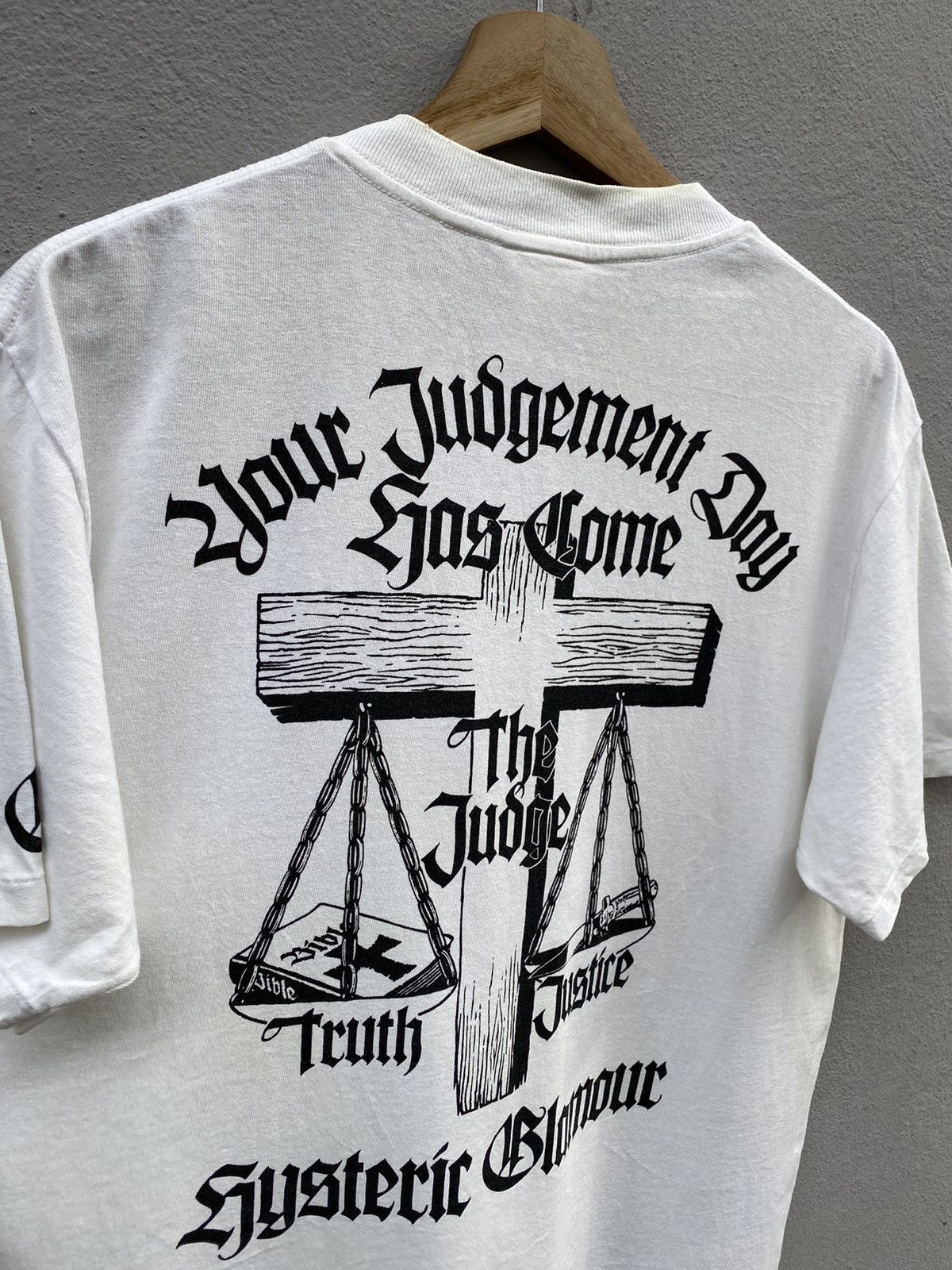 Hysteric Glamour Vintage 90’s Hysteric Glamour “The Judgement Day” T-Cross Size US L / EU 52-54 / 3 - 12 Thumbnail