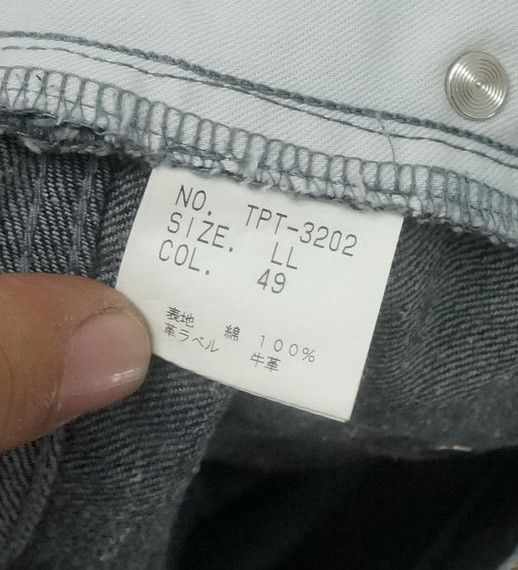 Japanese Brand Dope Vtg Tornado Mart Japan Distressed Lowrise Worn Jeans Size US 34 / EU 50 - 12 Thumbnail
