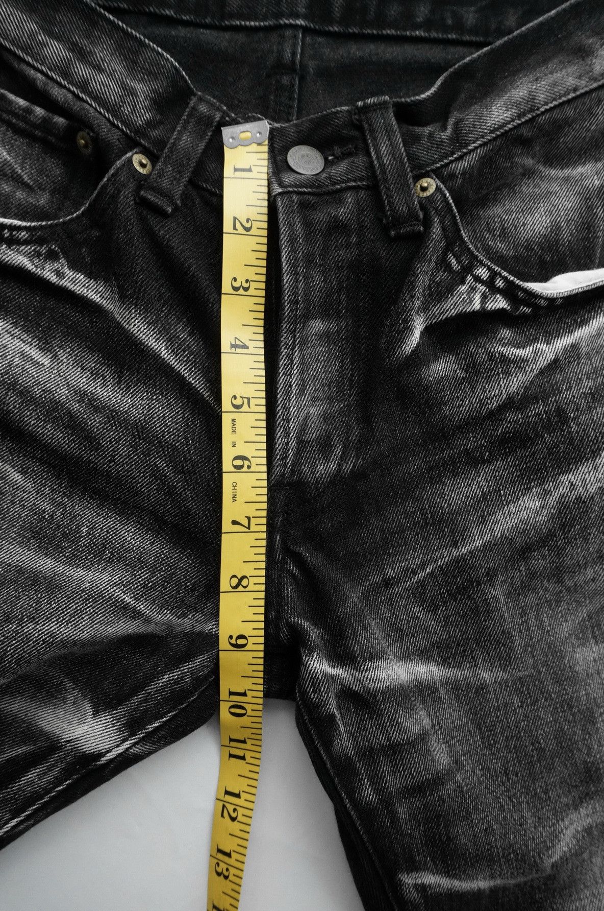 Tornado Mart DopeVtg🇯🇵TORNADO MART Distressed Short rise Flared Jeans Size US 28 / EU 44 - 16 Thumbnail