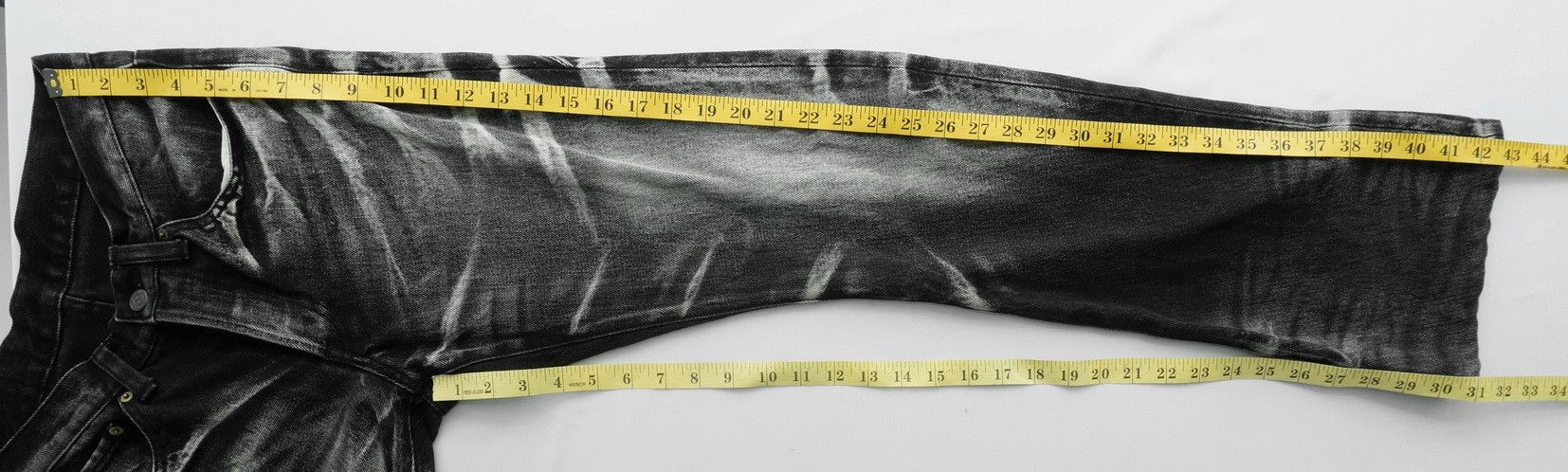 Tornado Mart DopeVtg🇯🇵TORNADO MART Distressed Short rise Flared Jeans Size US 28 / EU 44 - 15 Thumbnail