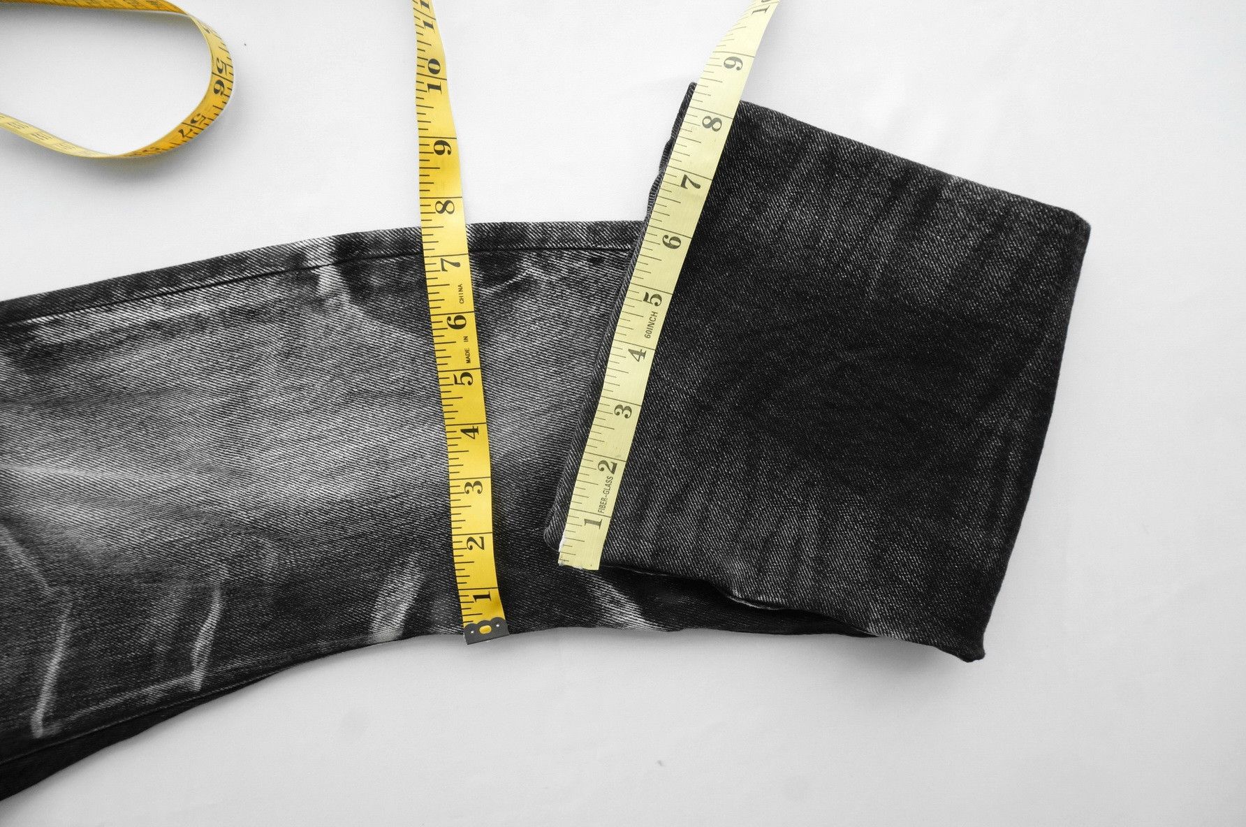 Tornado Mart DopeVtg🇯🇵TORNADO MART Distressed Short rise Flared Jeans Size US 28 / EU 44 - 18 Thumbnail