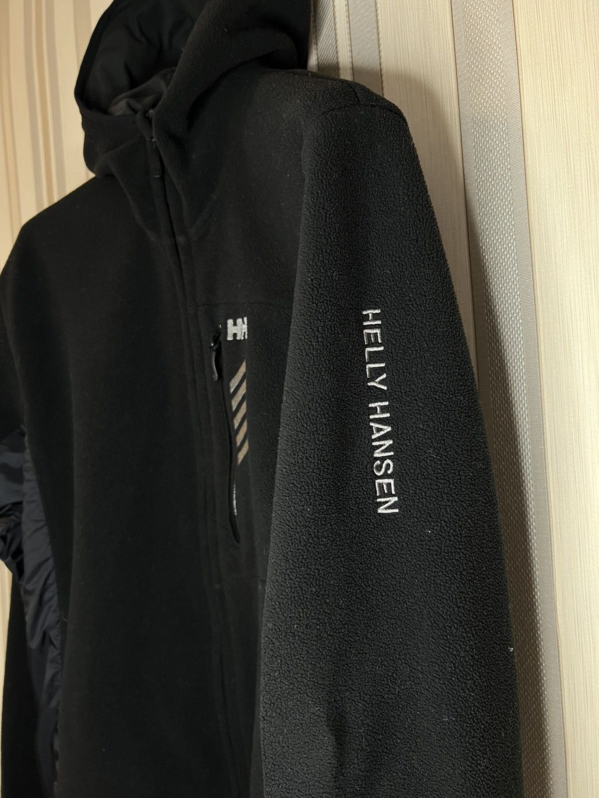 Helly Hansen Vintage Helly Hanses Hooded Fleece Hoodie Jacket sherpa HH Size US XL / EU 56 / 4 - 2 Thumbnail