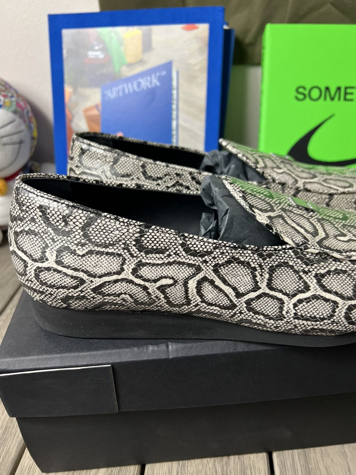 1017 ALYX 9SM 1017 ALYX 9SM Snakeskin Loafers Size US 10 / EU 43 - 4 Thumbnail