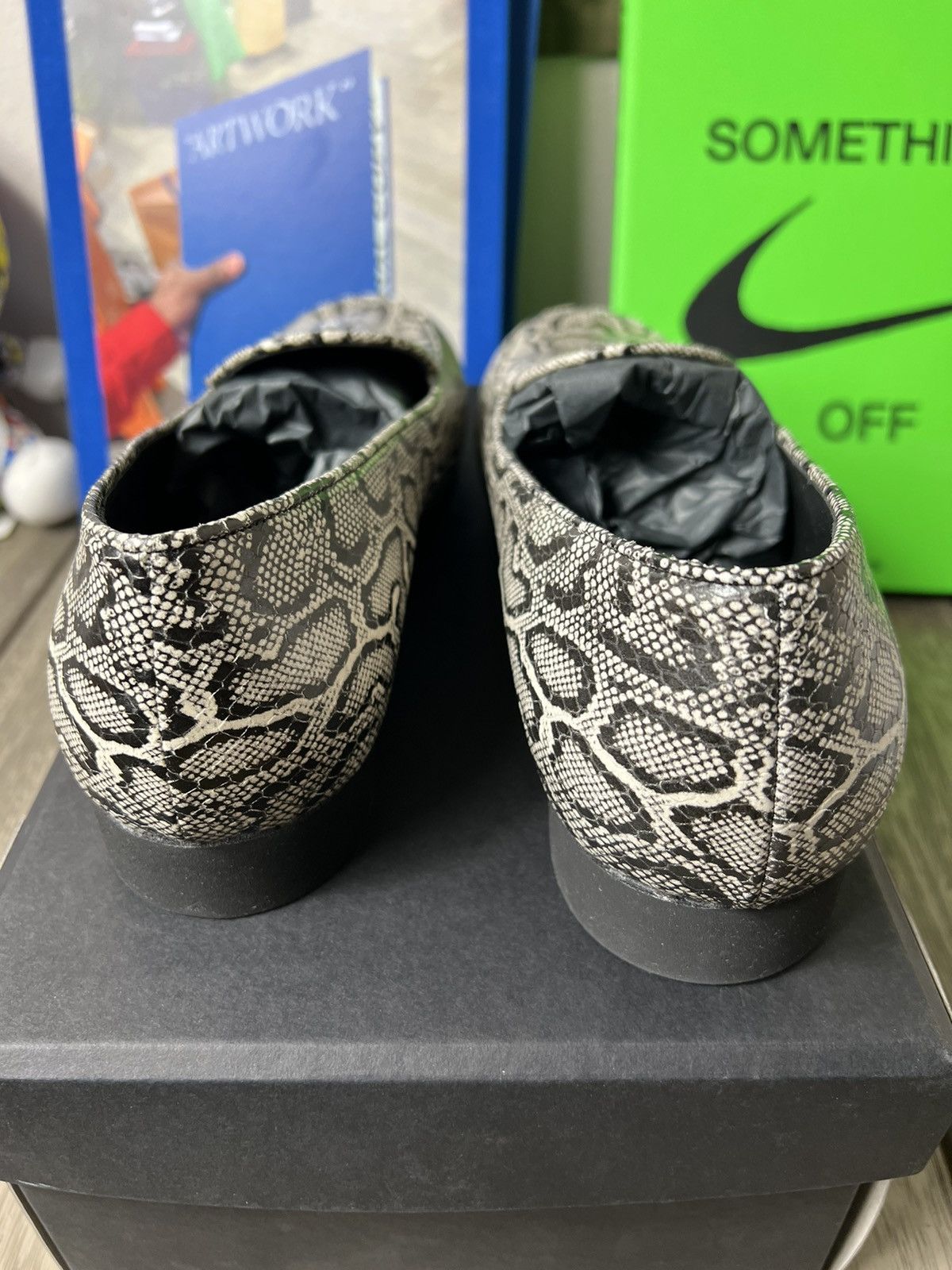 1017 ALYX 9SM 1017 ALYX 9SM Snakeskin Loafers Size US 10 / EU 43 - 5 Thumbnail