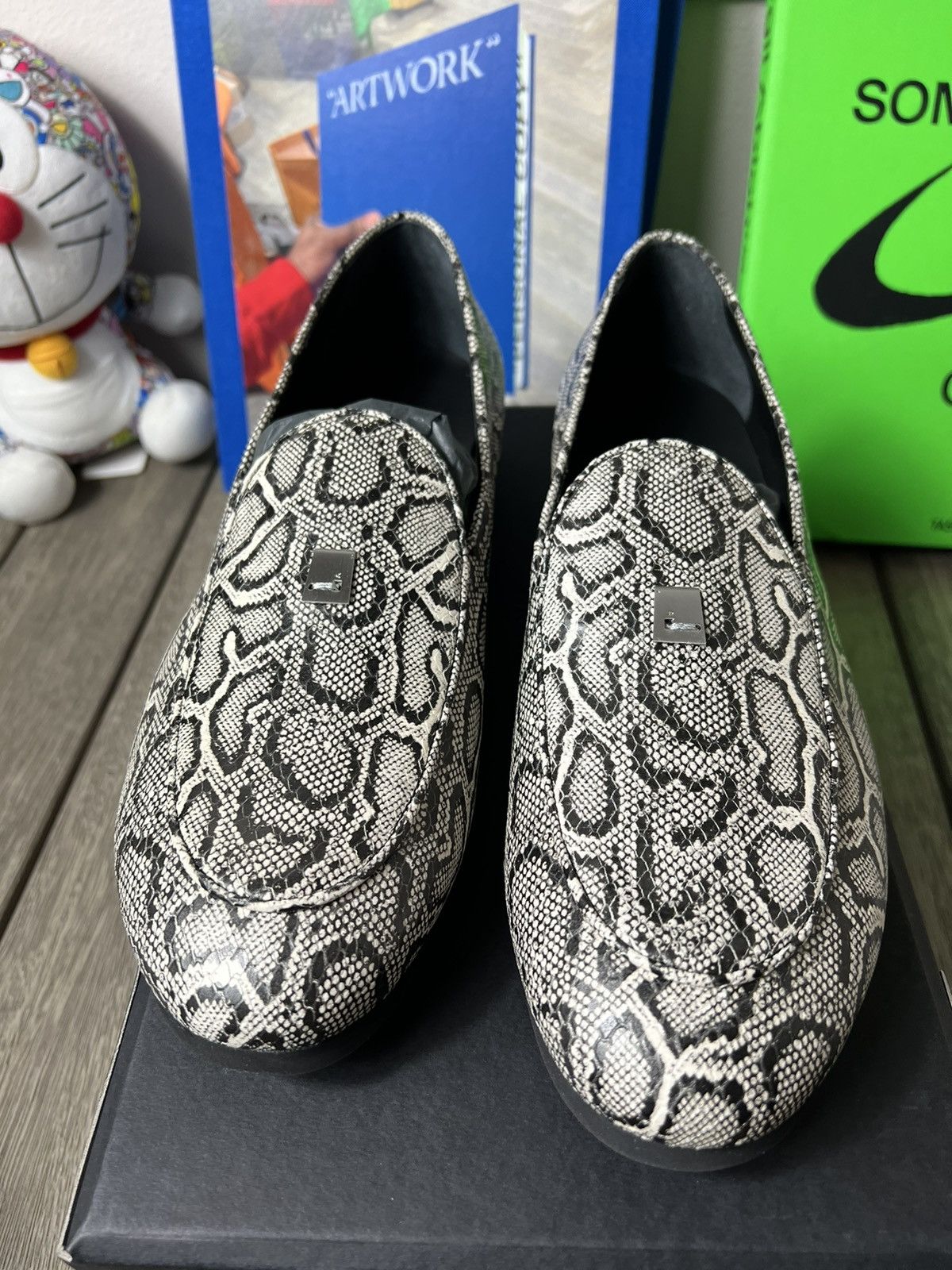 1017 ALYX 9SM 1017 ALYX 9SM Snakeskin Loafers Size US 10 / EU 43 - 2 Thumbnail