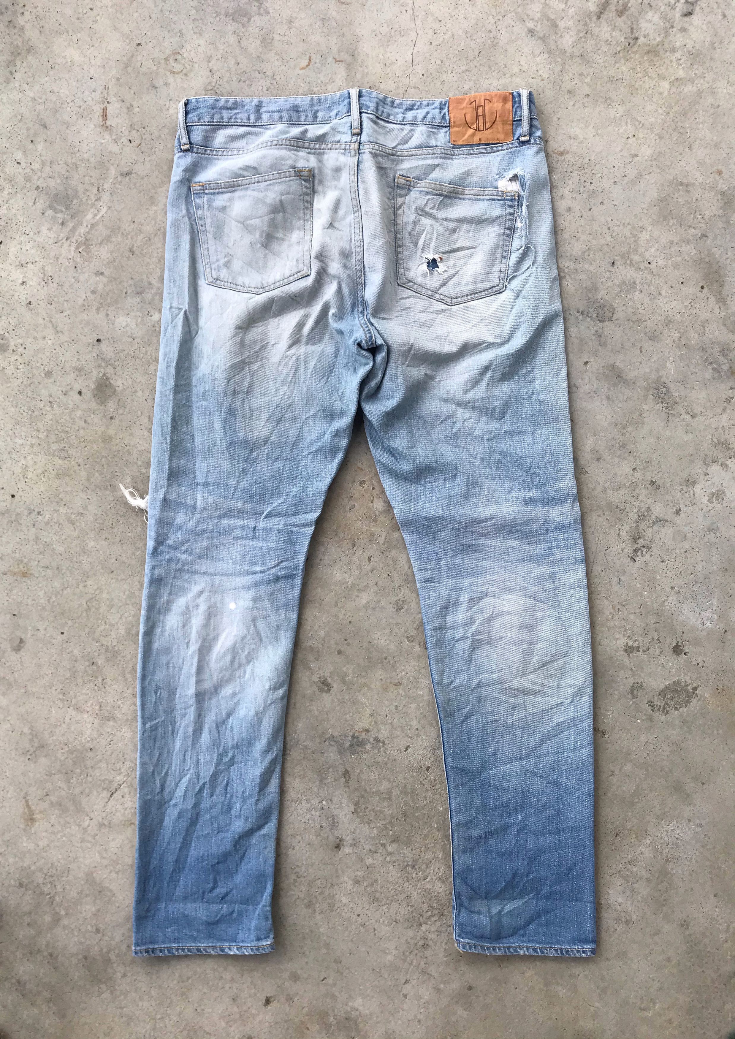 Japan Blue Japan blue jean distressed style Size US 31 - 8 Thumbnail