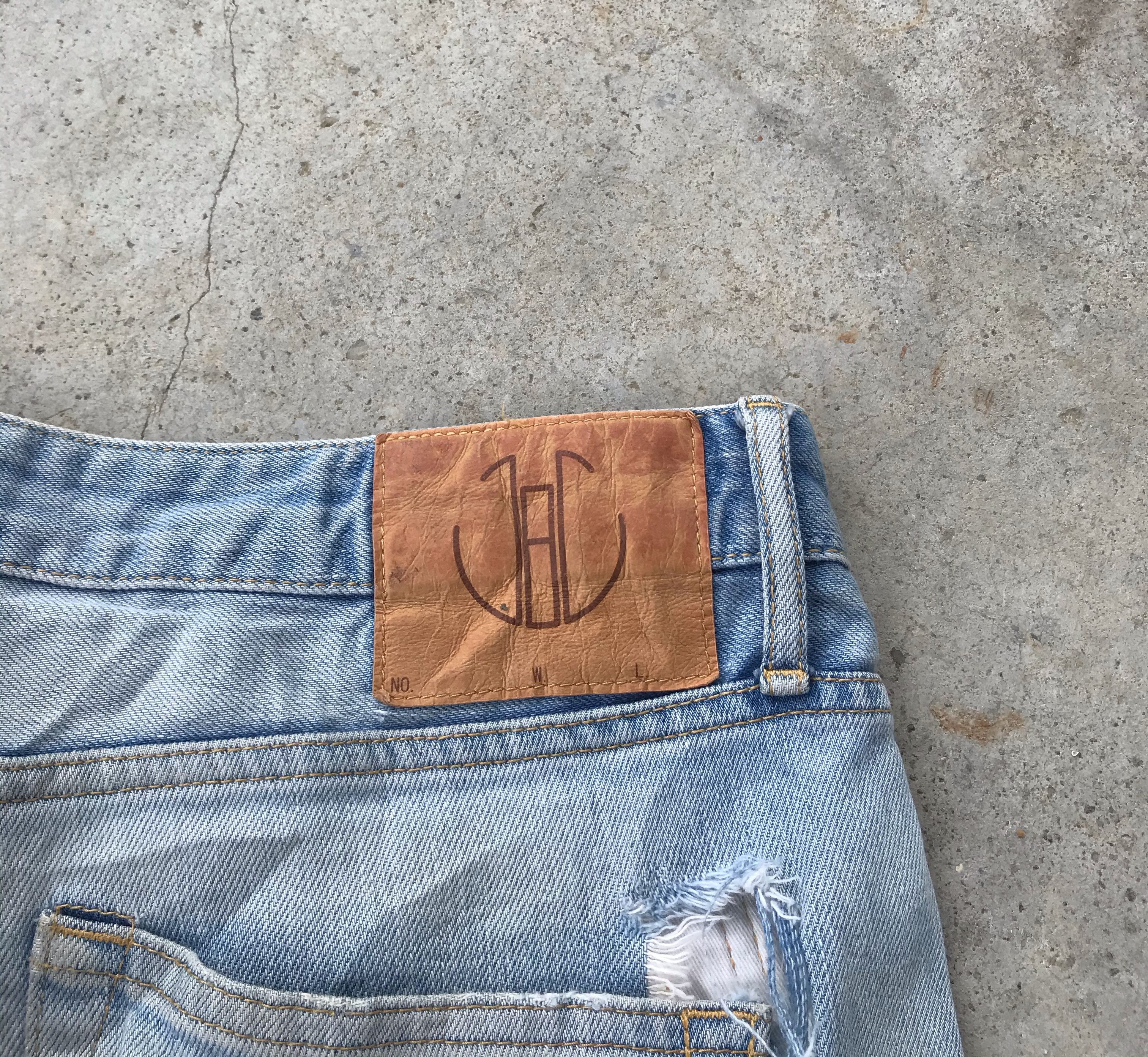 Japan Blue Japan blue jean distressed style Size US 31 - 10 Thumbnail
