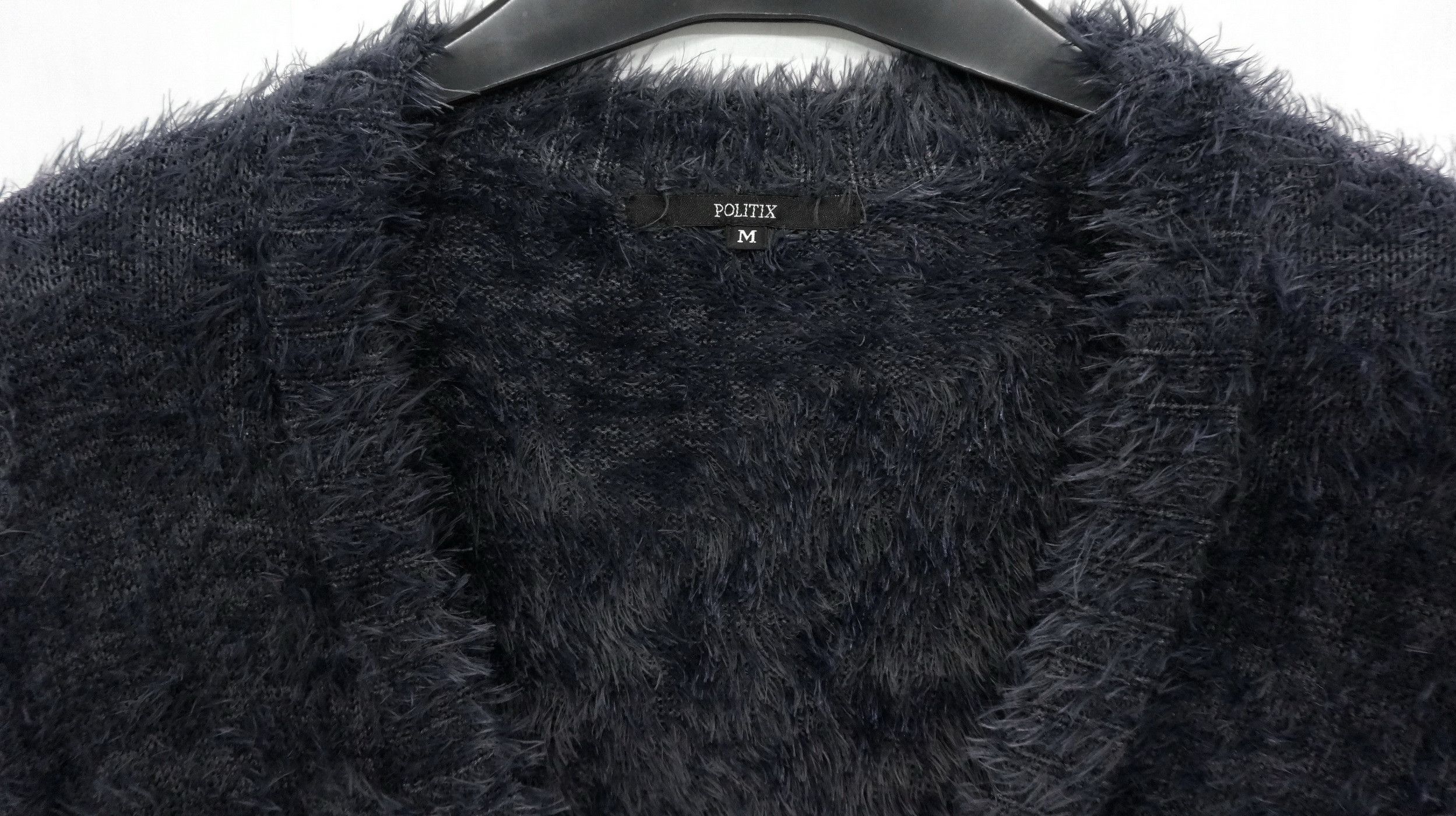 Japanese Brand POLITIX Japanese Brand Faux Fur Women's Cardigan Size M / US 6-8 / IT 42-44 - 4 Thumbnail