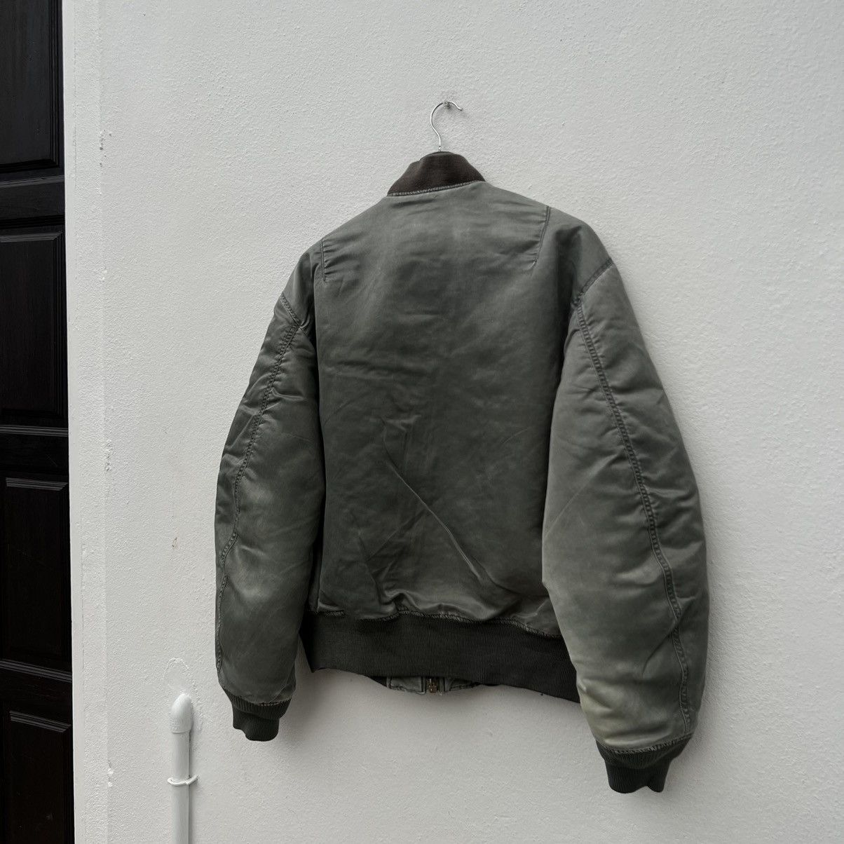 Japanese Brand VINTAGE MAG OP. CREATIVE STAFF BOMBER JACKET BIG LOGO Size US M / EU 48-50 / 2 - 10 Thumbnail