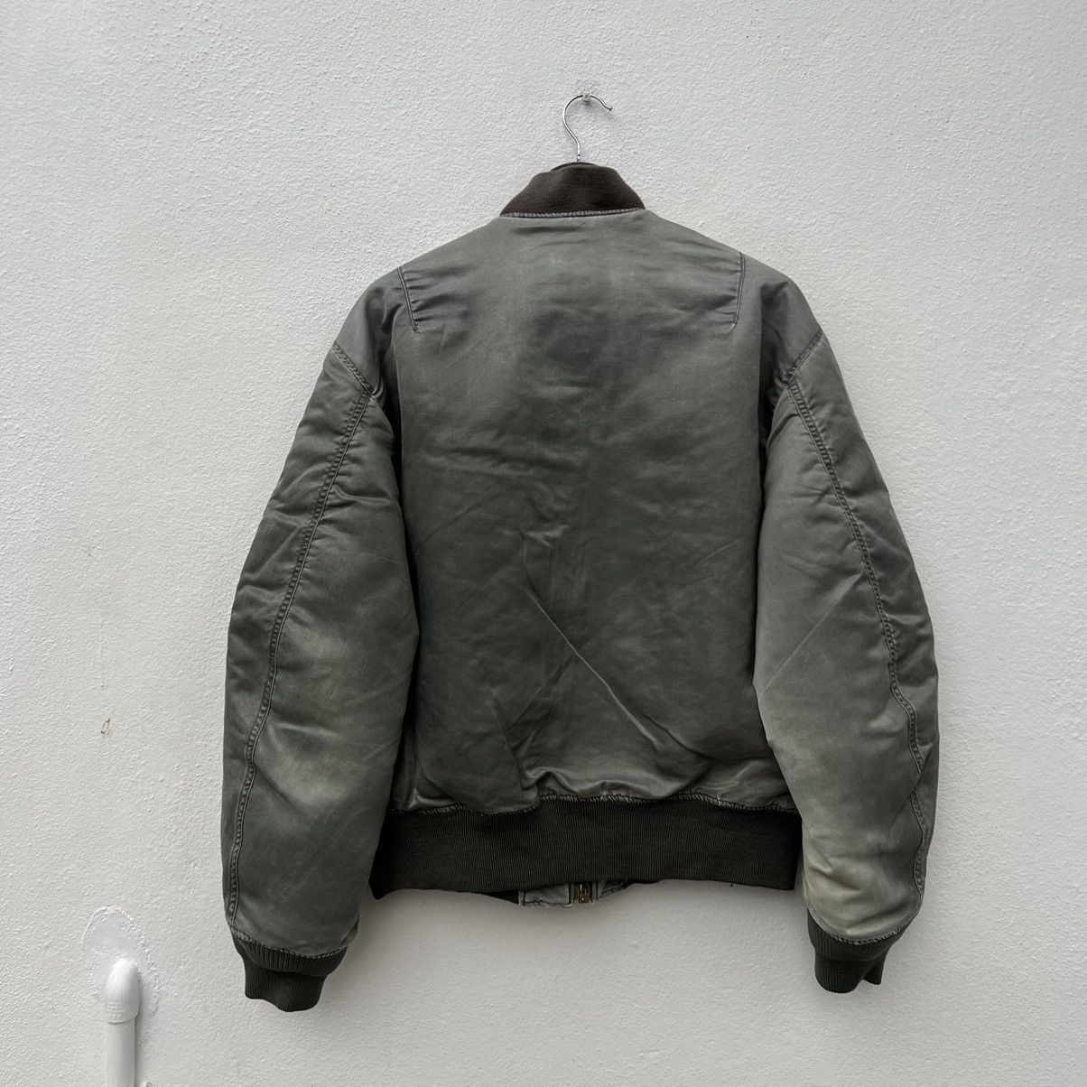 Japanese Brand VINTAGE MAG OP. CREATIVE STAFF BOMBER JACKET BIG LOGO Size US M / EU 48-50 / 2 - 9 Thumbnail
