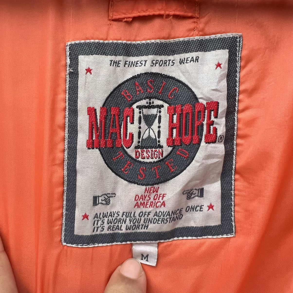Japanese Brand VINTAGE MAG OP. CREATIVE STAFF BOMBER JACKET BIG LOGO Size US M / EU 48-50 / 2 - 14 Thumbnail