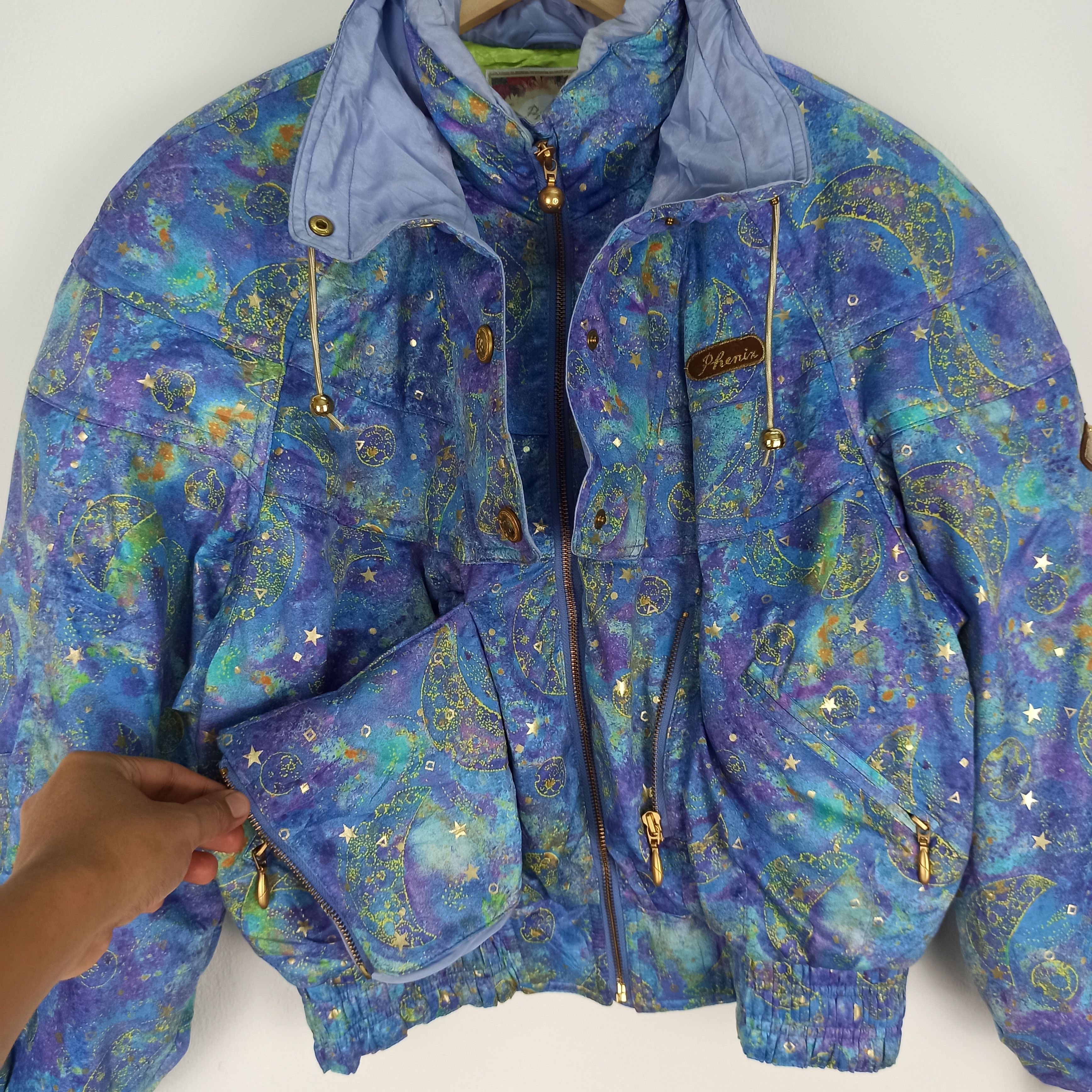 Japanese Brand 🔥Rare🔥 Phenix Moon Pop Art Ski Wear Hoodie Jacket Size US L / EU 52-54 / 3 - 10 Thumbnail