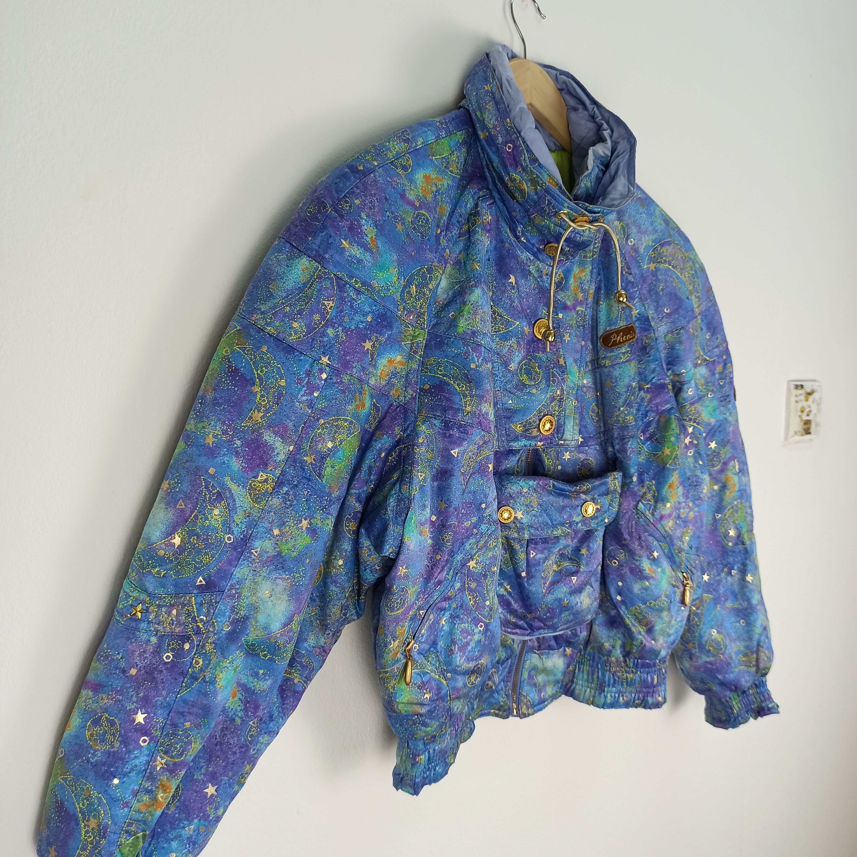 Japanese Brand 🔥Rare🔥 Phenix Moon Pop Art Ski Wear Hoodie Jacket Size US L / EU 52-54 / 3 - 6 Thumbnail