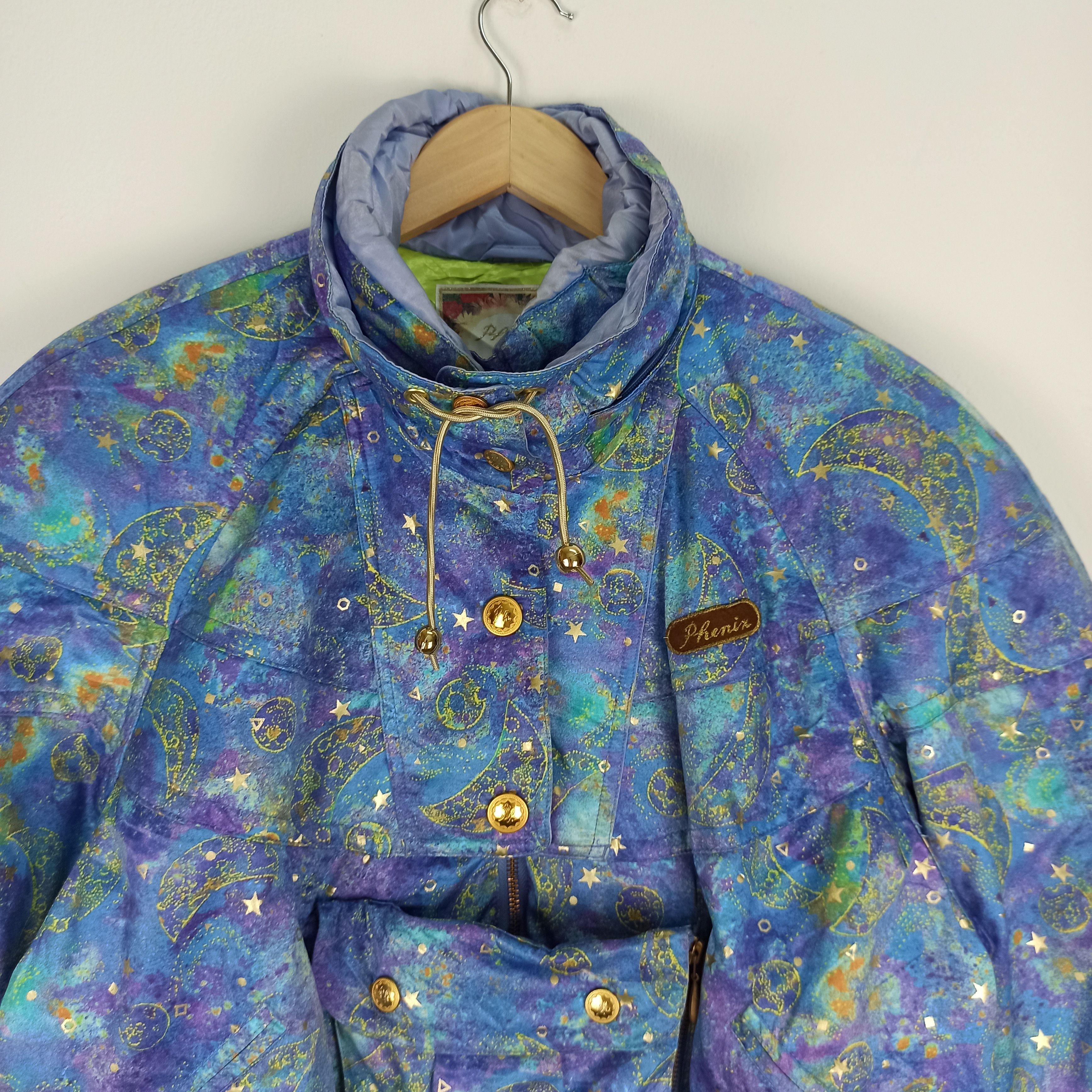 Japanese Brand 🔥Rare🔥 Phenix Moon Pop Art Ski Wear Hoodie Jacket Size US L / EU 52-54 / 3 - 4 Thumbnail