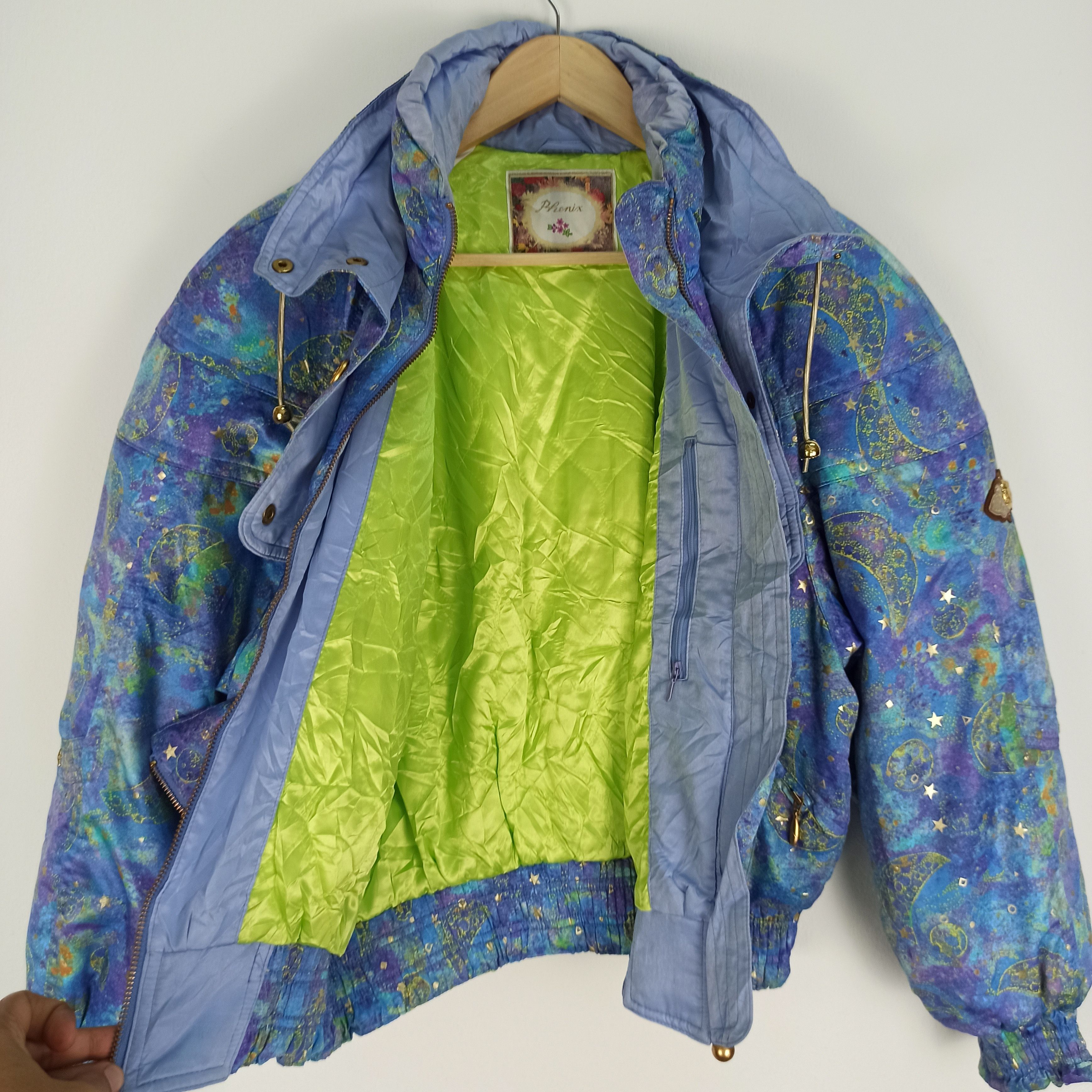 Japanese Brand 🔥Rare🔥 Phenix Moon Pop Art Ski Wear Hoodie Jacket Size US L / EU 52-54 / 3 - 14 Thumbnail