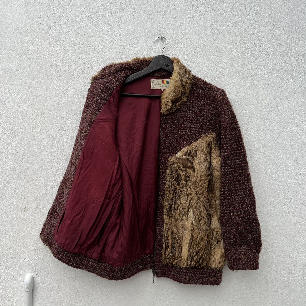 Japanese Brand VINTAGE MINK FUR JACKET RARE STYLE PATCHWORK DESIGN Size US M / EU 48-50 / 2 - 12 Thumbnail