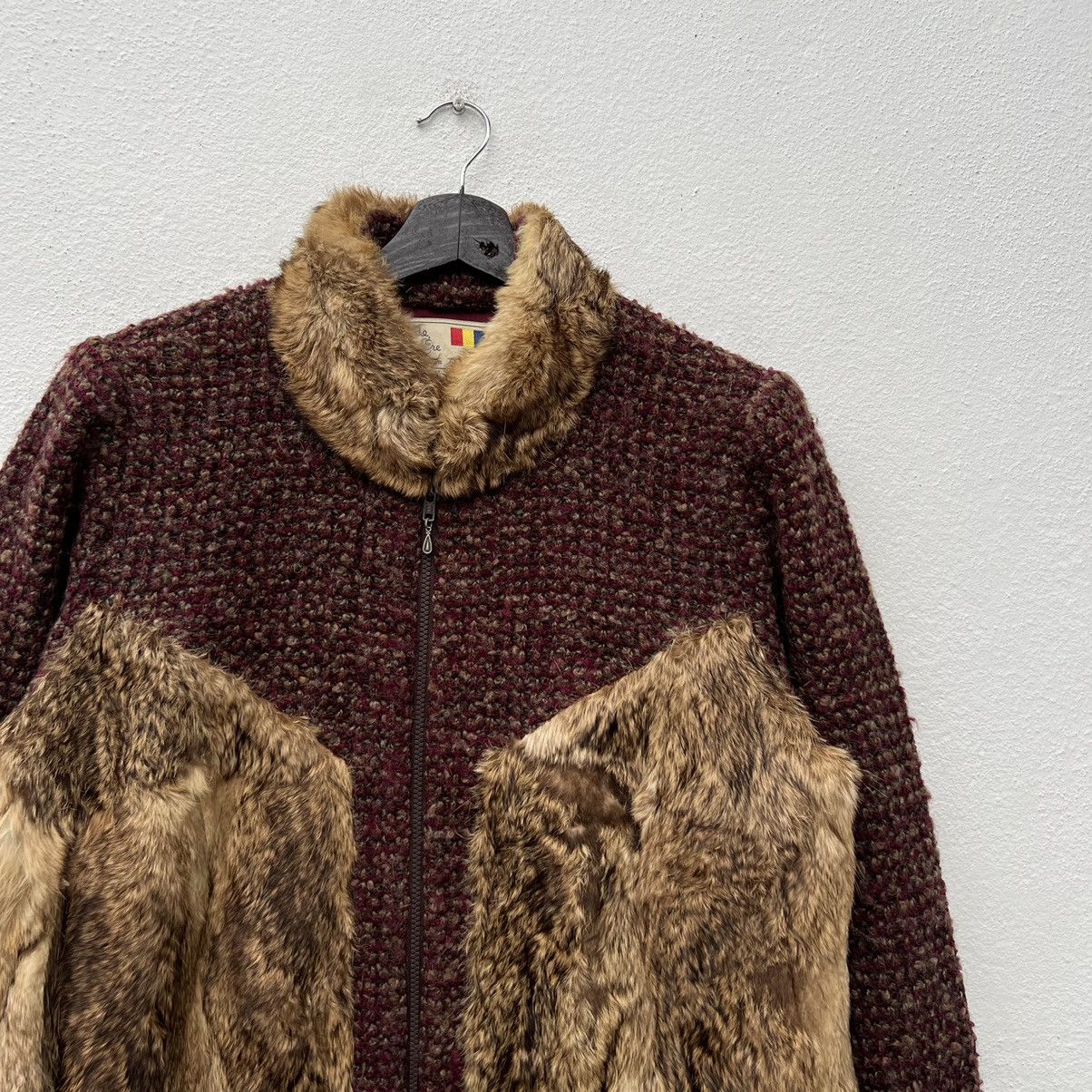 Japanese Brand VINTAGE MINK FUR JACKET RARE STYLE PATCHWORK DESIGN Size US M / EU 48-50 / 2 - 5 Thumbnail