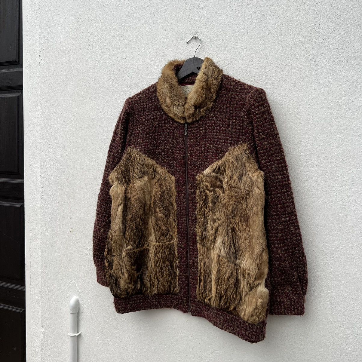 Japanese Brand VINTAGE MINK FUR JACKET RARE STYLE PATCHWORK DESIGN Size US M / EU 48-50 / 2 - 2 Thumbnail