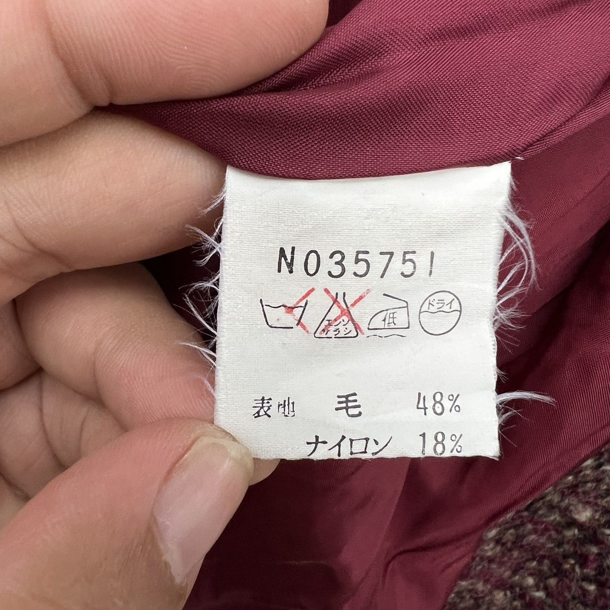 Japanese Brand VINTAGE MINK FUR JACKET RARE STYLE PATCHWORK DESIGN Size US M / EU 48-50 / 2 - 15 Thumbnail