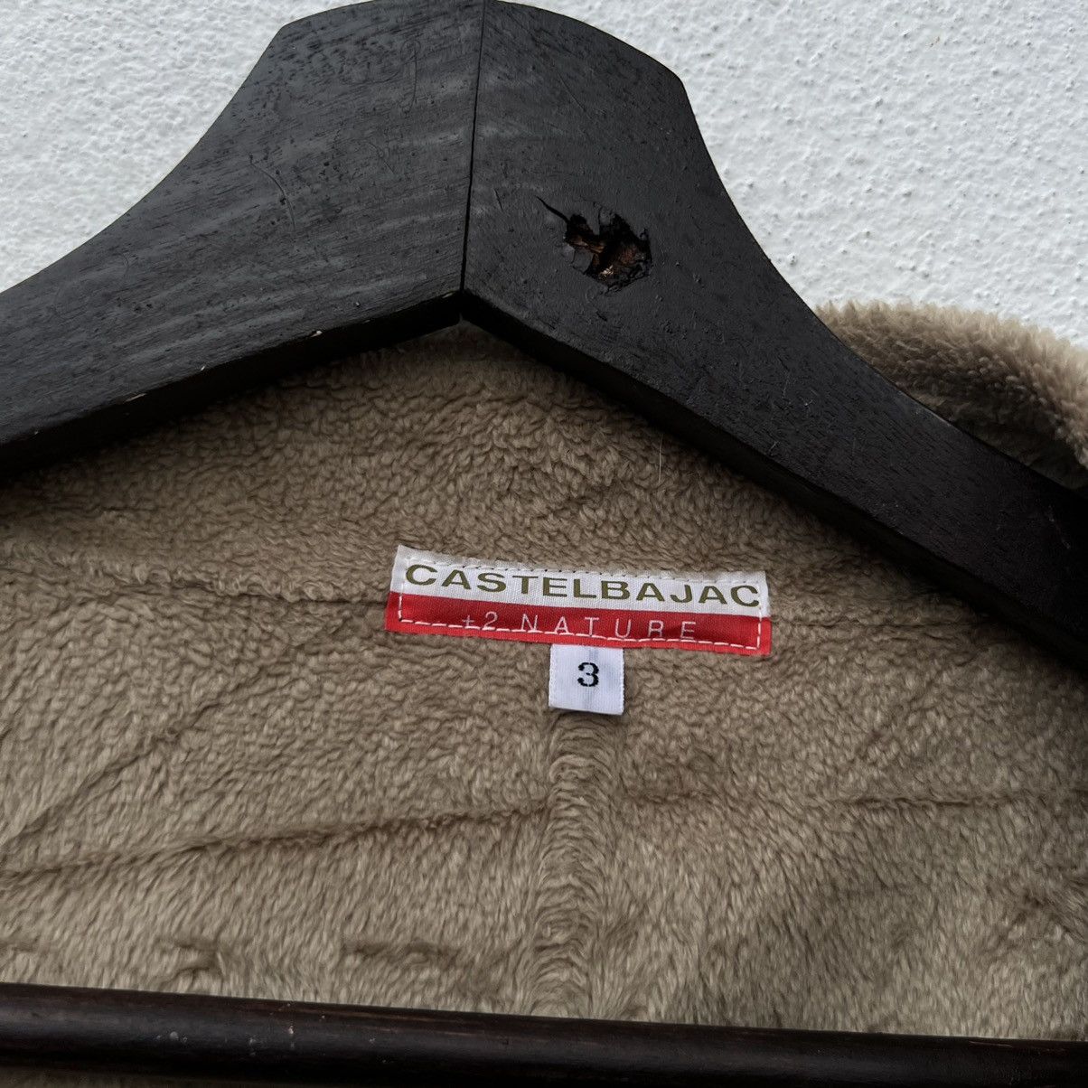 Japanese Brand VINTAGE CASTELBAJAC +2 NATURE SOFT LEATHER JACKET SHERLING Size L / US 10 / IT 46 - 13 Thumbnail
