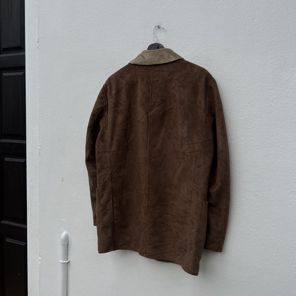Japanese Brand VINTAGE CASTELBAJAC +2 NATURE SOFT LEATHER JACKET SHERLING Size L / US 10 / IT 46 - 10 Thumbnail