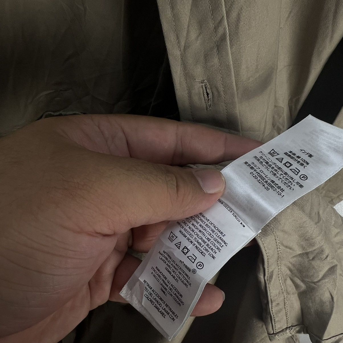 Polo Ralph Lauren RARE LONG TRENCH COAT JACKET POLO RALPH Size M / US 6-8 / IT 42-44 - 15 Thumbnail