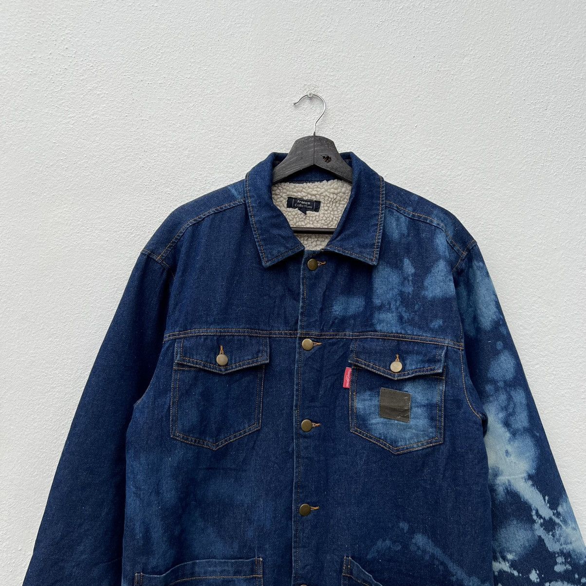 Japanese Brand RARE DESIM JACKET ACID WASH CARGO JACKET FRANCO COLLEZIONI Size US M / EU 48-50 / 2 - 3 Thumbnail