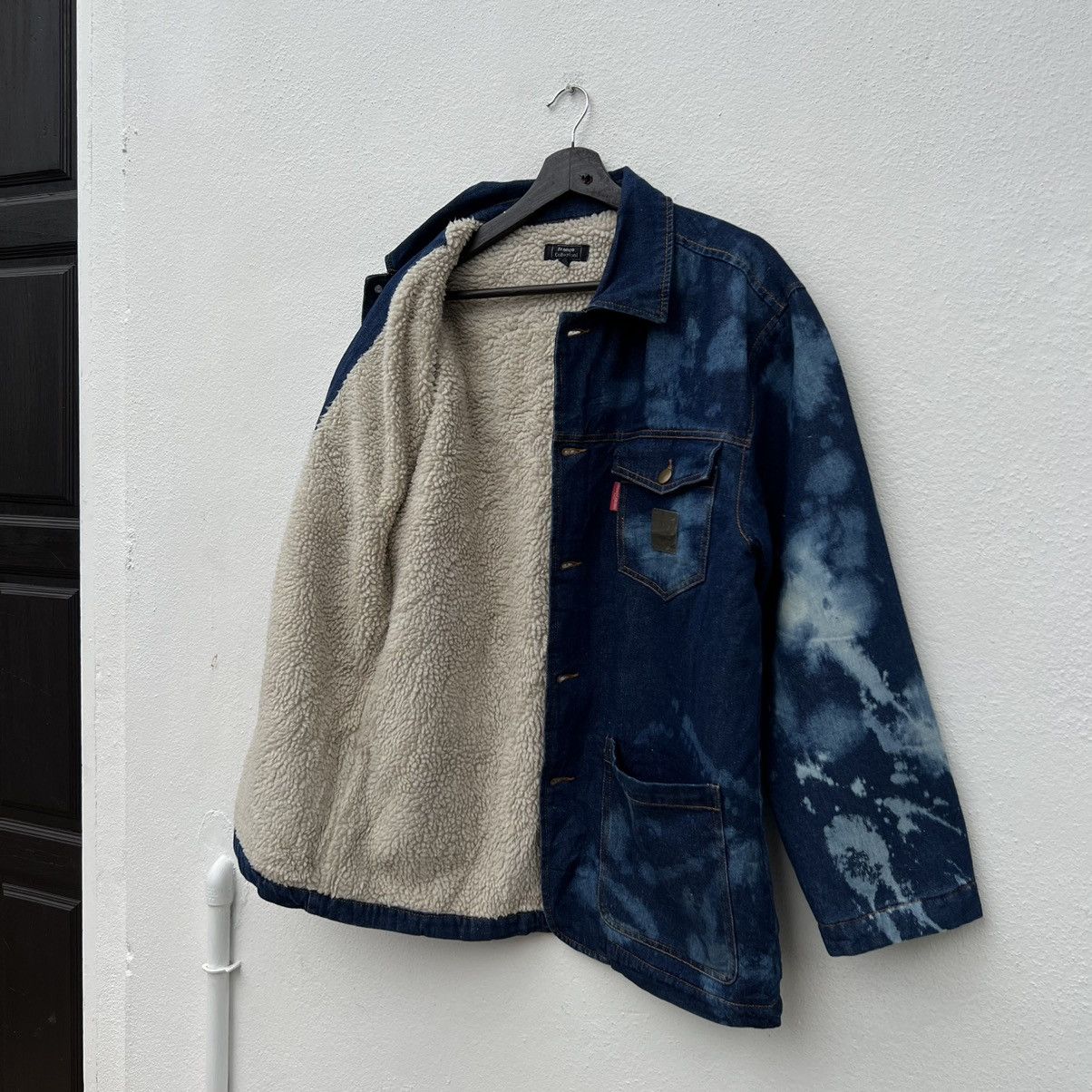 Japanese Brand RARE DESIM JACKET ACID WASH CARGO JACKET FRANCO COLLEZIONI Size US M / EU 48-50 / 2 - 13 Thumbnail