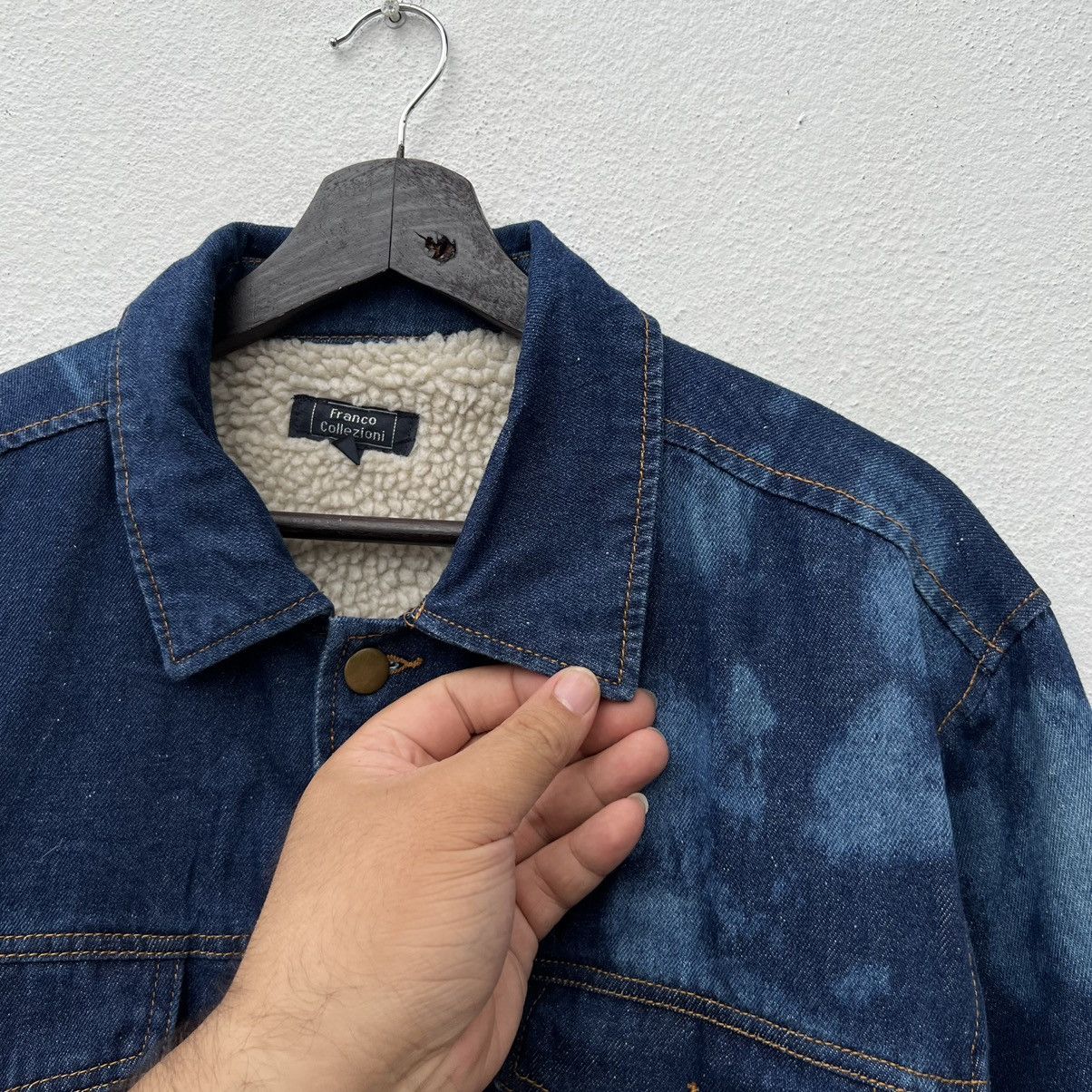 Japanese Brand RARE DESIM JACKET ACID WASH CARGO JACKET FRANCO COLLEZIONI Size US M / EU 48-50 / 2 - 8 Thumbnail