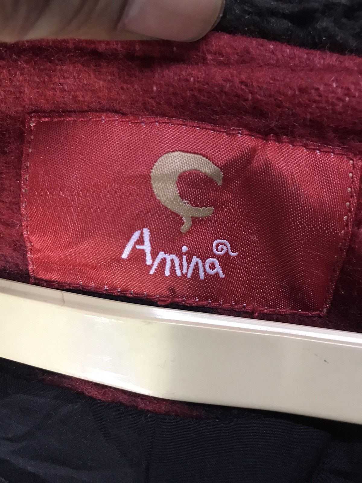 Other Amina multicolor wool jacket with fur hoodie Size US S / EU 44-46 / 1 - 3 Thumbnail