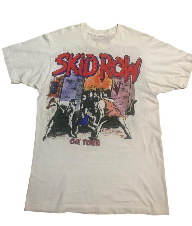 Band Tees Vintage Skid Row Live Concert Tour Tees Shirt Size US S / EU 44-46 / 1 - 2 Thumbnail