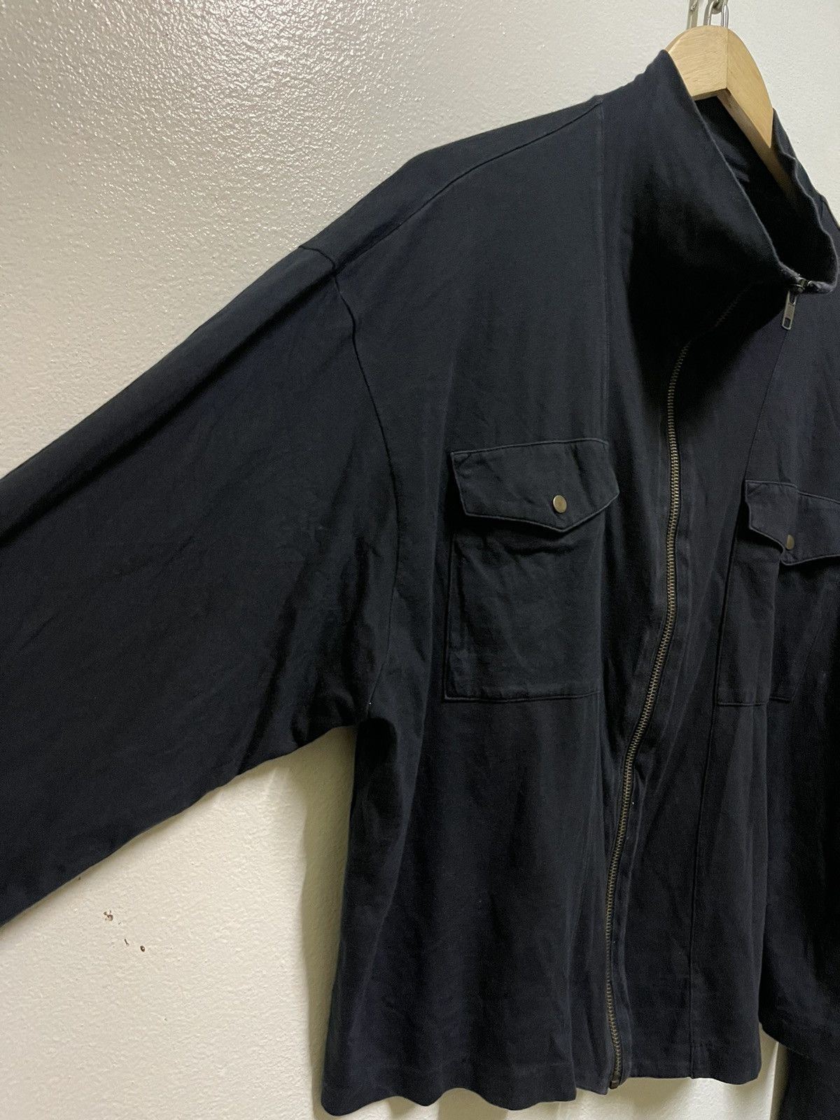 Japanese Brand × agnes b. Agnes b Sweater Zipper Pocket Size L / US 10 / IT 46 - 2 Thumbnail