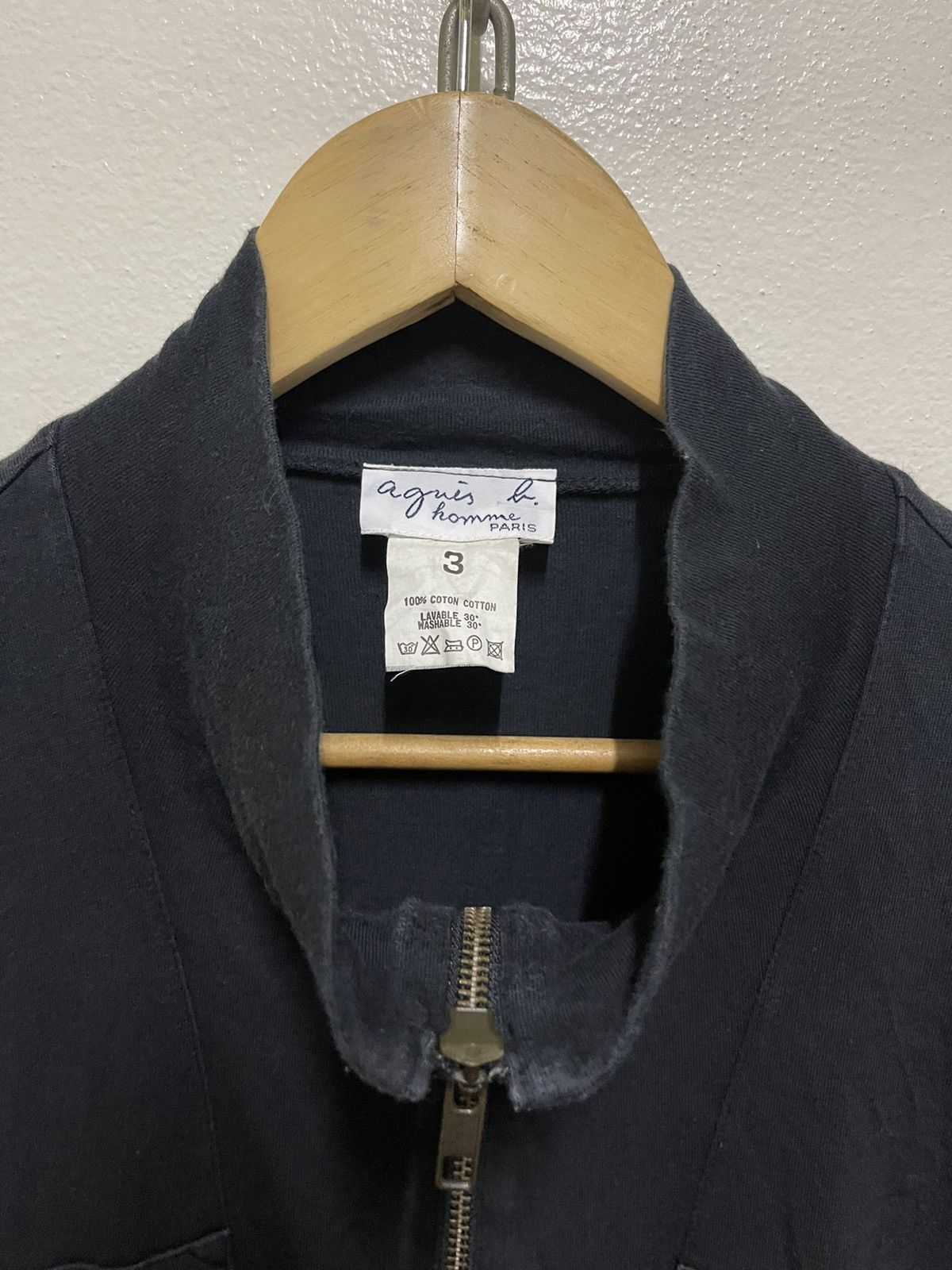 Japanese Brand × agnes b. Agnes b Sweater Zipper Pocket Size L / US 10 / IT 46 - 6 Thumbnail