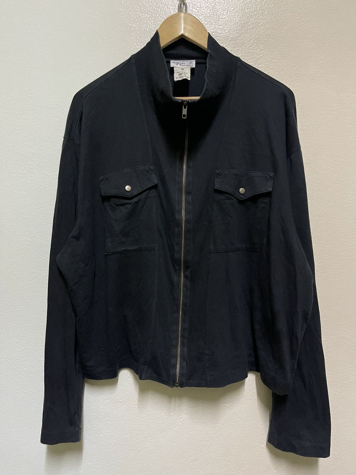 Japanese Brand × agnes b. Agnes b Sweater Zipper Pocket Size L / US 10 / IT 46 - 1 Thumbnail