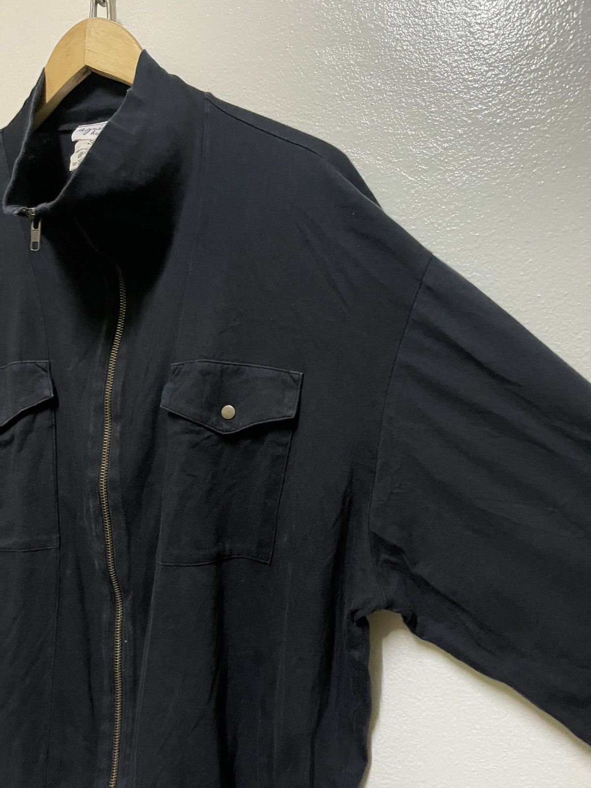 Japanese Brand × agnes b. Agnes b Sweater Zipper Pocket Size L / US 10 / IT 46 - 4 Thumbnail