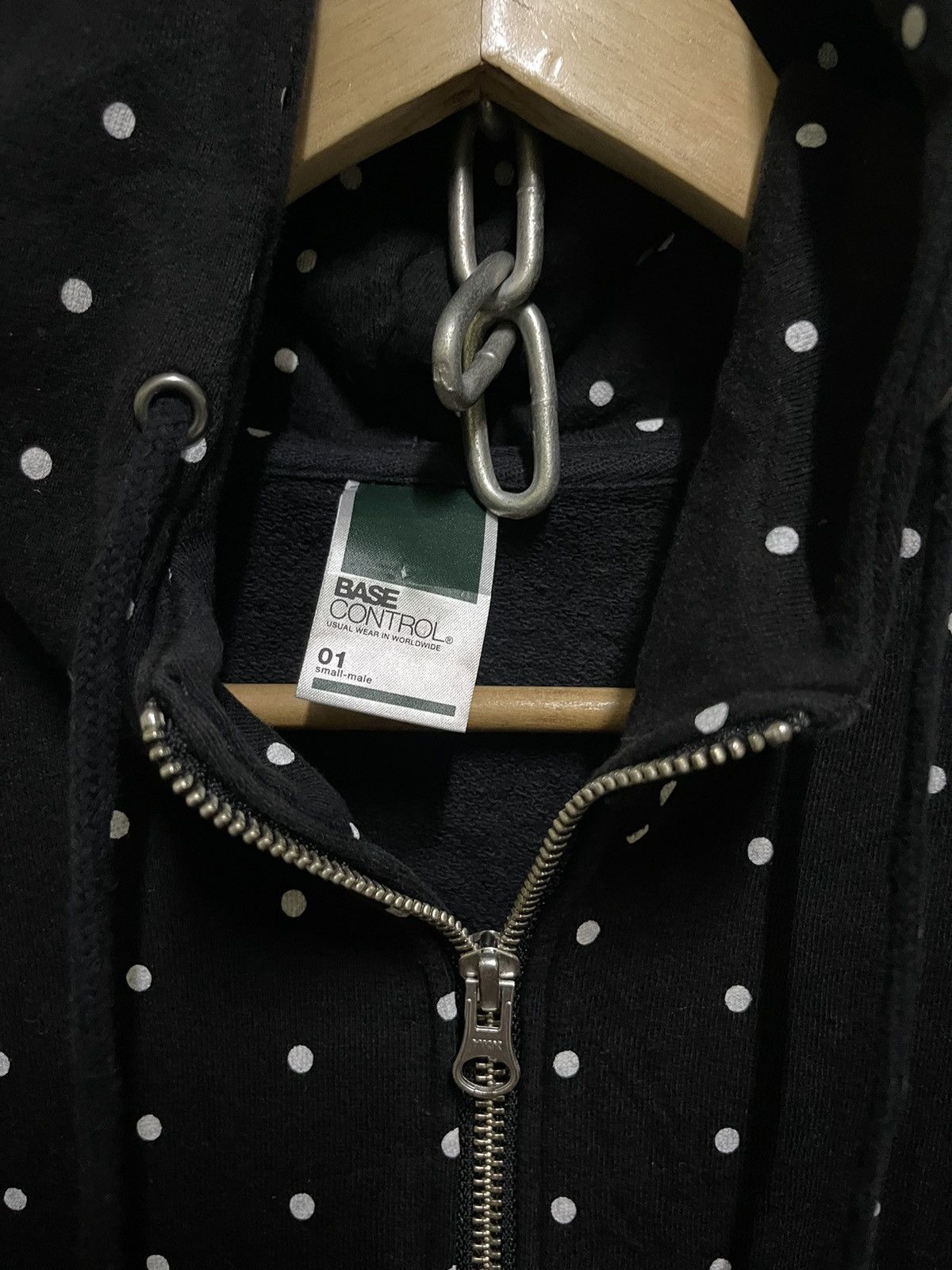 BASE CONTROL × Japanese Brand Basecontrol Polkadot Hoodie Size US S / EU 44-46 / 1 - 6 Thumbnail