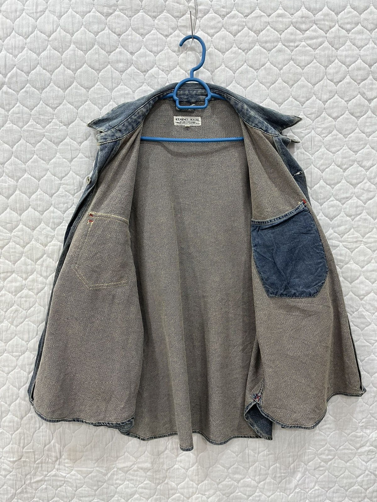 Vintage D. VINTAGE KEARNEY HOUSE DENIM ARLA JACKET Size US L / EU 52-54 / 3 - 8 Thumbnail